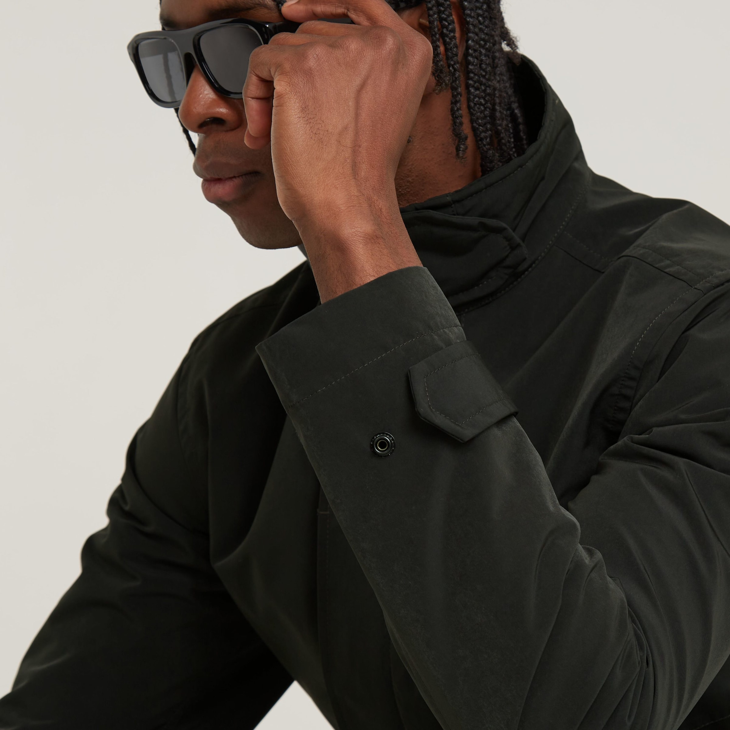 G-STAR Outdoorjacke »Garber Trench«, mit verdeckten Knöpfen