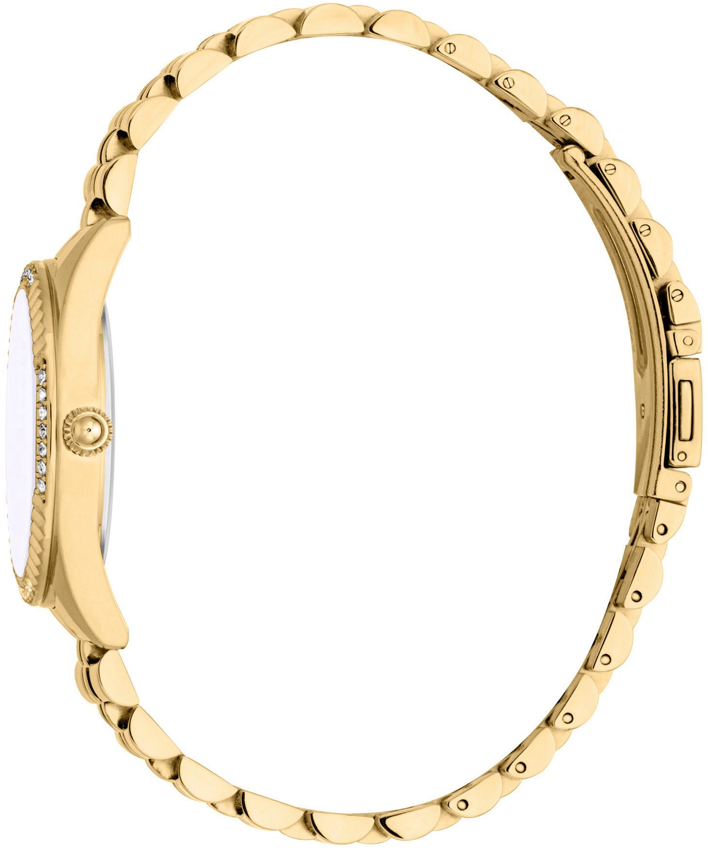 Just Cavalli Time Quarzuhr »Vittoria«, (Set, 2 tlg., mit Schmuckarmband), Armbanduhr, Damenuhr, Edelstahlarmband, Ideal auch als Geschenk