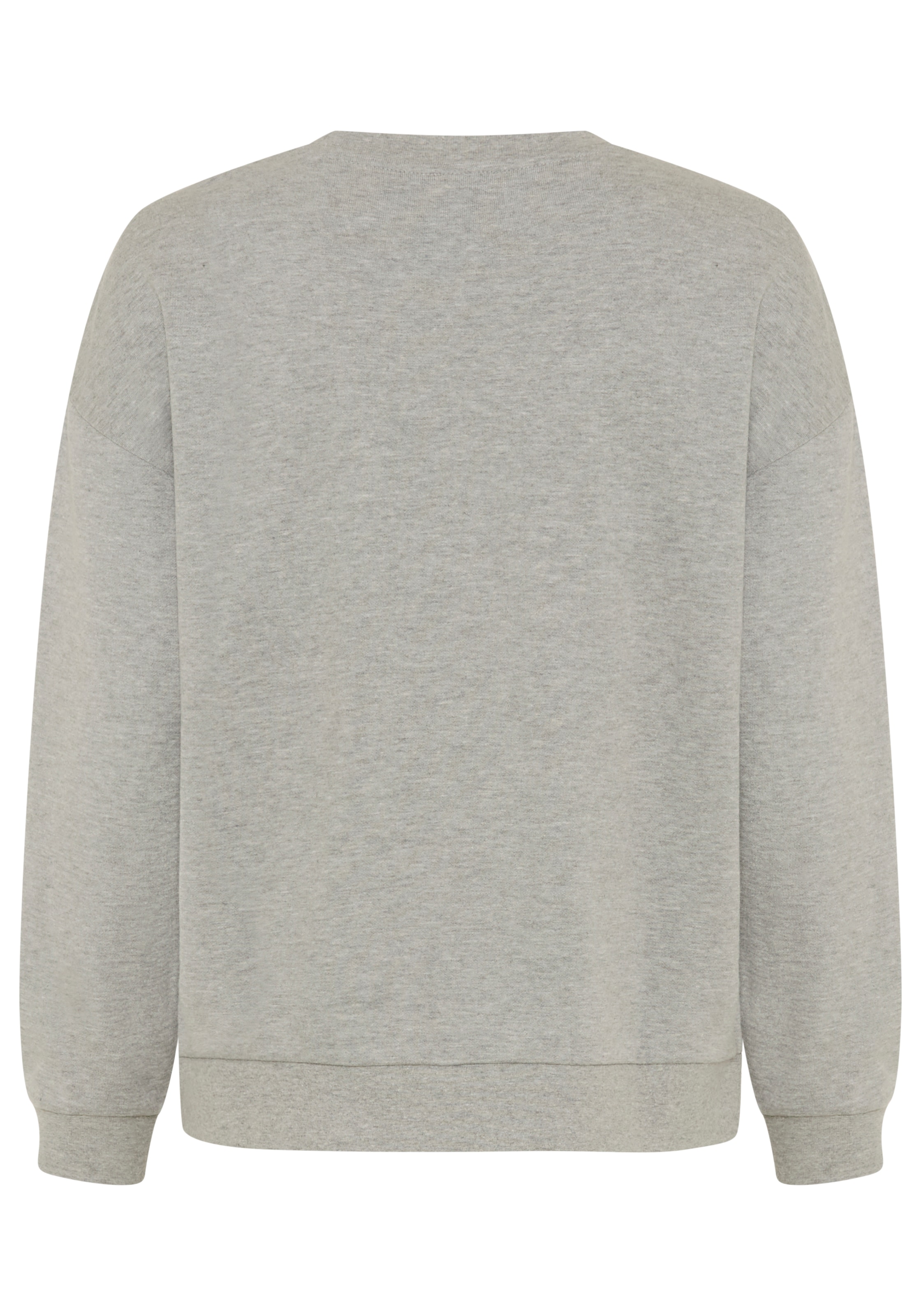 Laura Scott Sweater , in klassischer Basicform mit Heritage Druck
