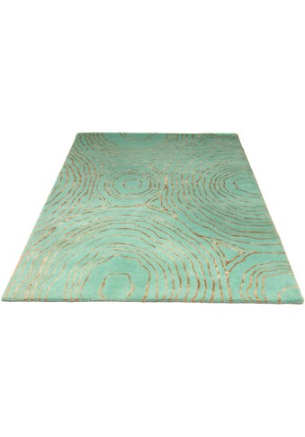morgenland Designteppich »Designer - 230 x 160 cm - grün«, rechteckig, 8 mm Höhe,... kaufen