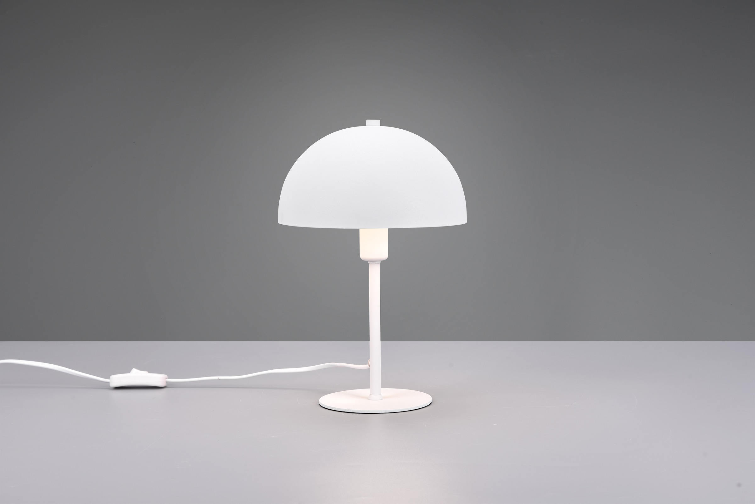 Leonique Tischlampe »MANON«, Tischlampe Pilzform Höhe 31cm Ø 20cm, für Leuc günstig online kaufen