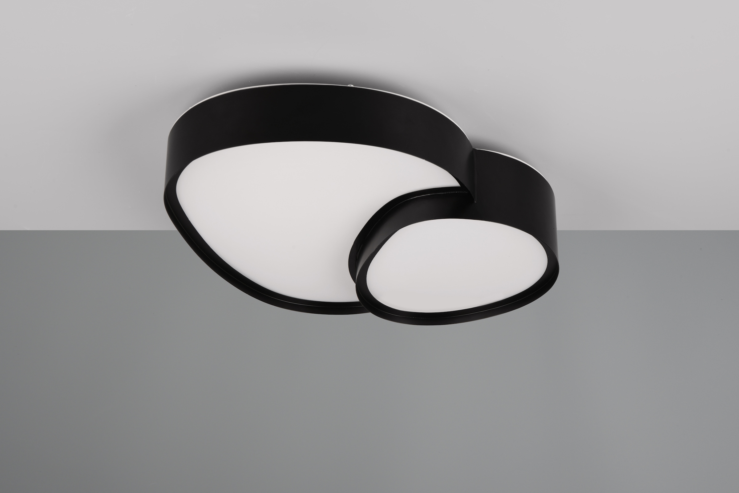 TRIO Leuchten LED Deckenleuchte »RISE, LED Deckenlampe 21W 2400 Lumen warmweiß bis kaltweiß 2700-6500K« LED-Board 1 Stk. warmweiß - kaltweiß Fernbedienung dimmbar Memoryfunktion Nachtlicht CCT Lichtfarbe wählbar