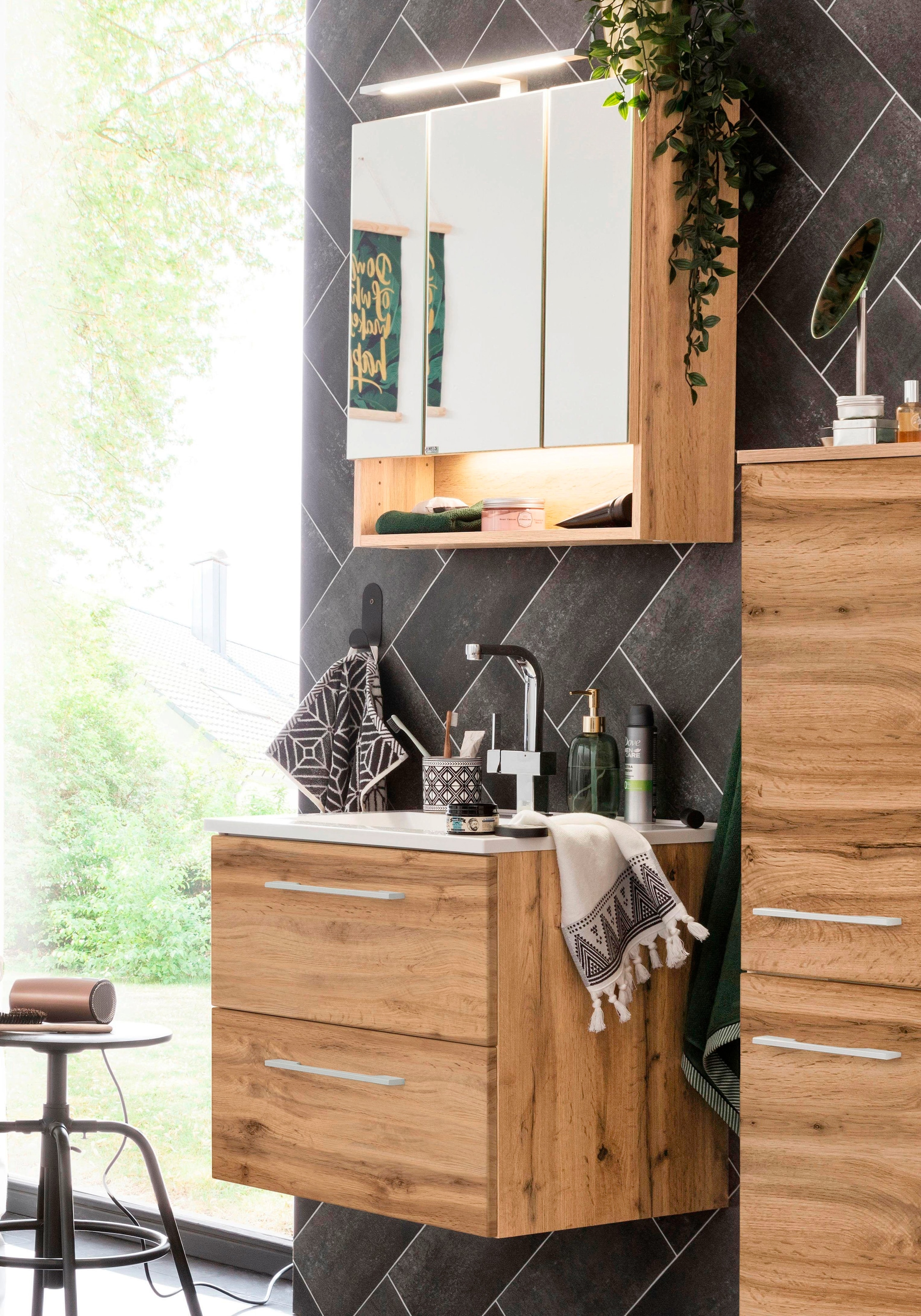 welltime Badmöbel-Set »Soria« 2 Stk. tlg.