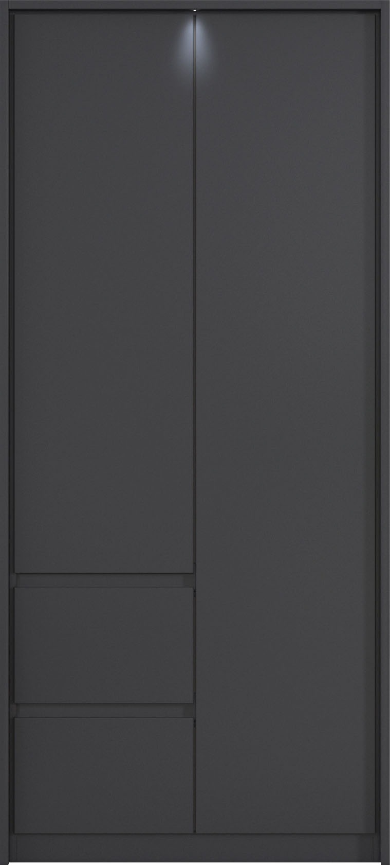 rauch Drehtürenschrank "Mainz mit Passepartout" optional mit Beleuchtung, A günstig online kaufen