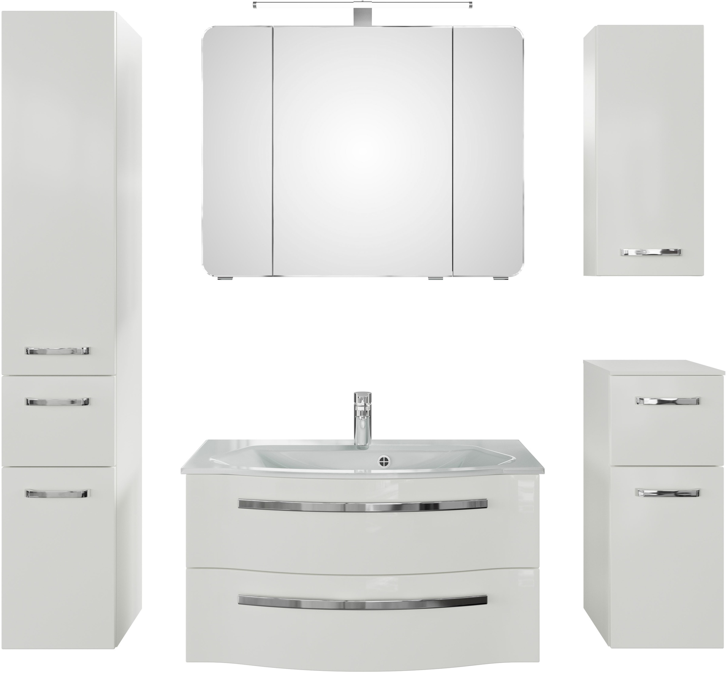 Saphir Badmöbel-Set »Serie 4005«, (Set, 6 St.) günstig online kaufen