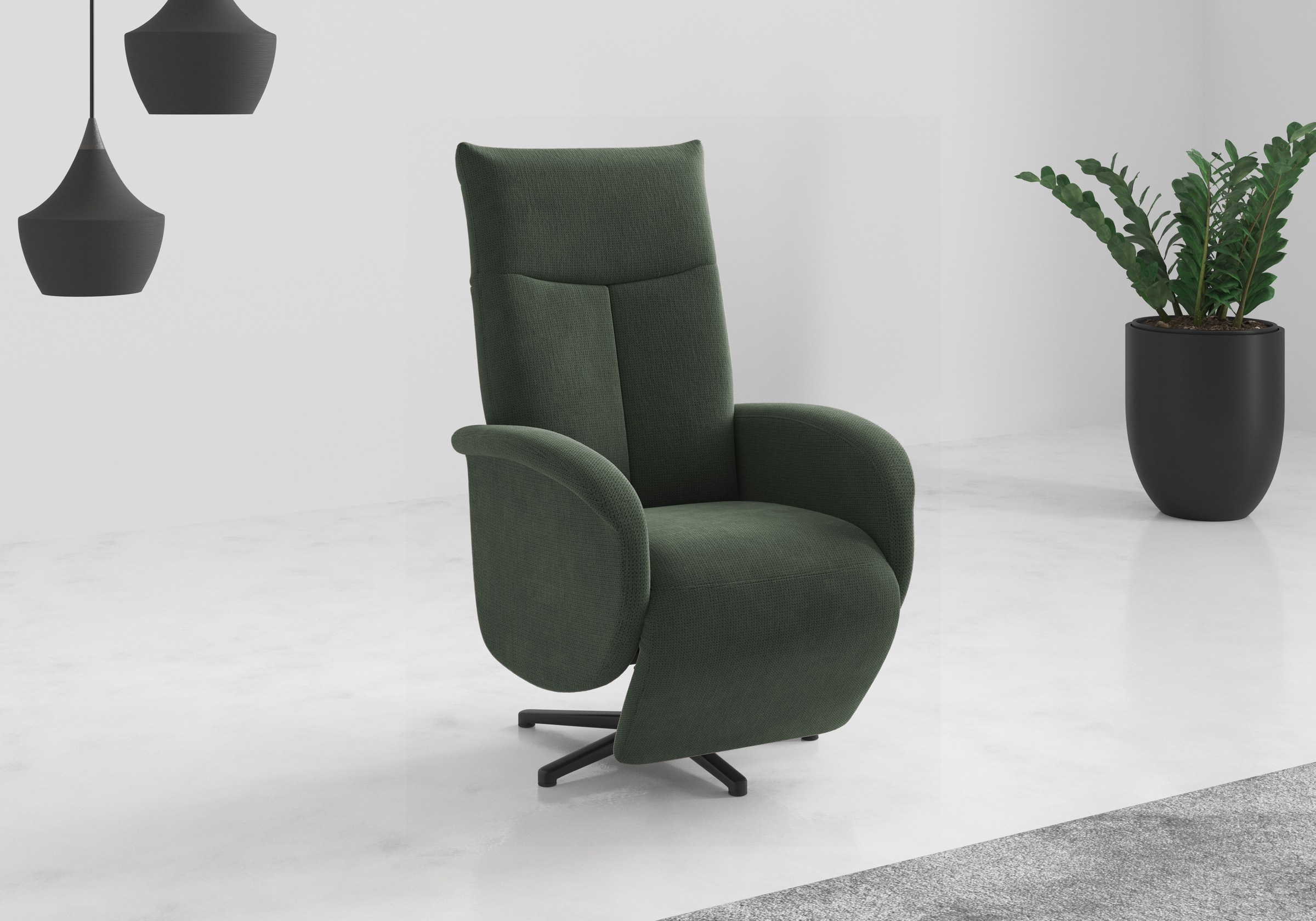 sit&more TV-Sessel »Juma, inkl. Drehfunktion & Kopfteilverstellung« Höhe Ar günstig online kaufen