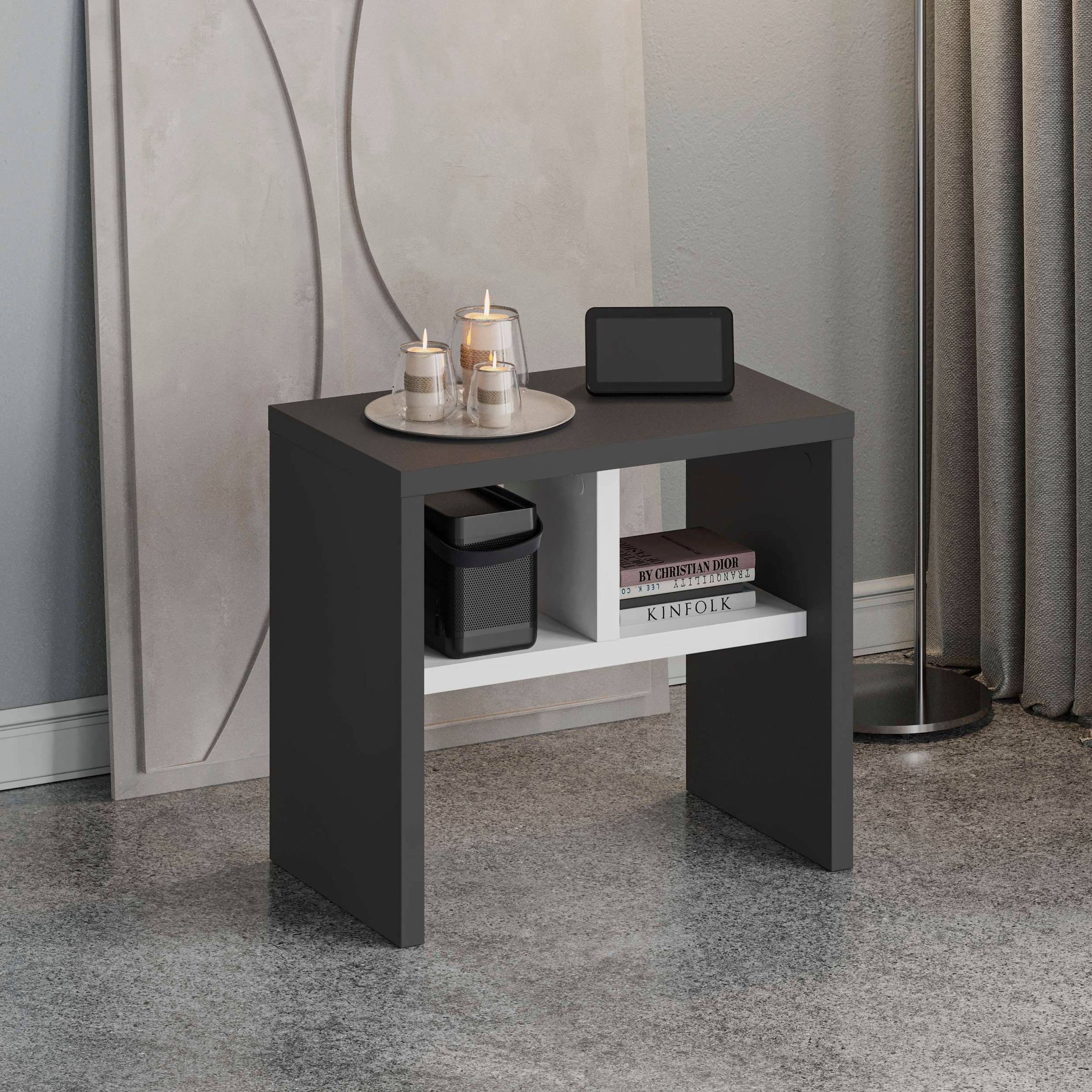 Decortie Beistelltisch »KOMOTI BEISTELLTISCH«, (Packung, 1 St.), Leichte Montage, Lagerung, Platzsparend
