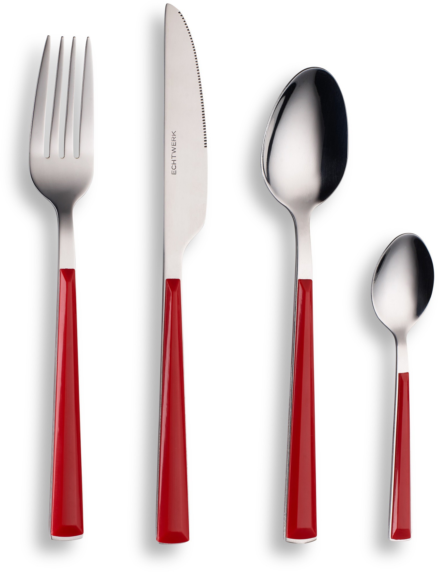 ECHTWERK Besteck-Set »Basic« Camping/Picknickbesteck, Kunststoffgriffe günstig online kaufen