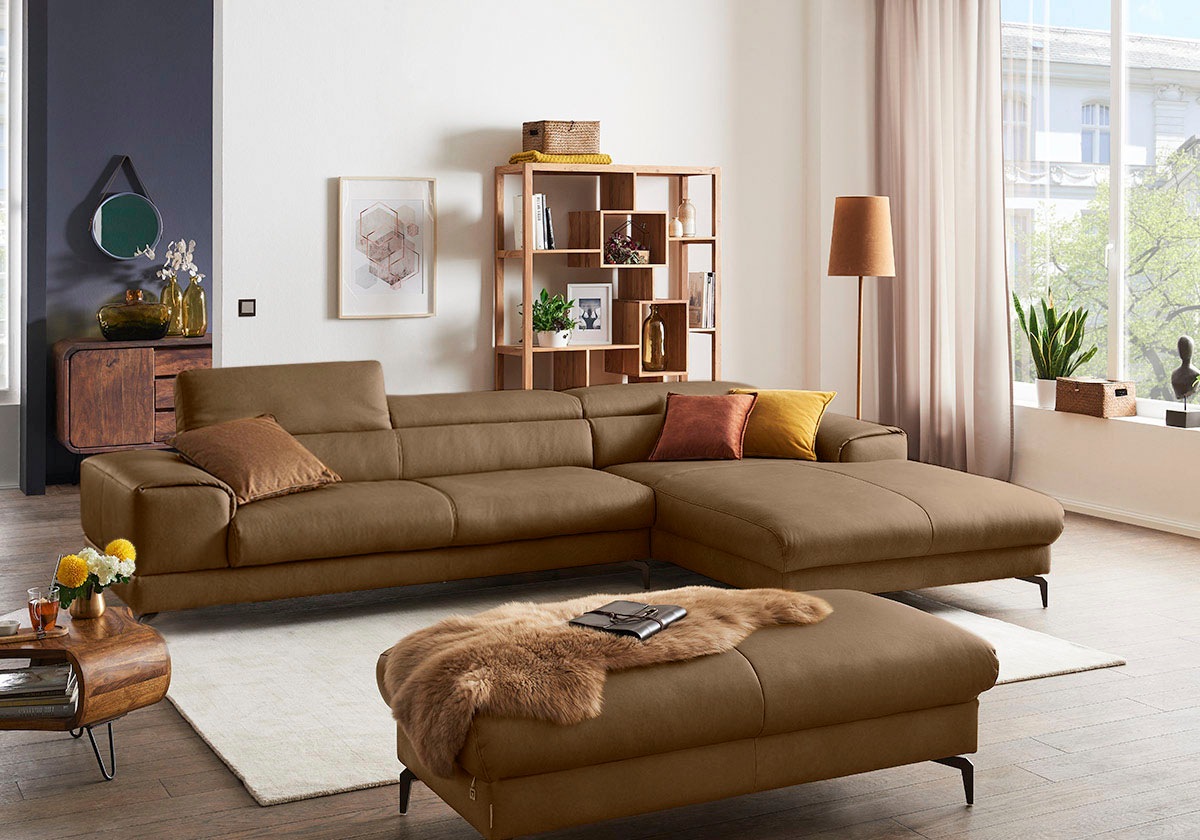 W.SCHILLIG Ecksofa »piedroo, Designsofa mit tollem Sitzkomfort, bequem und günstig online kaufen