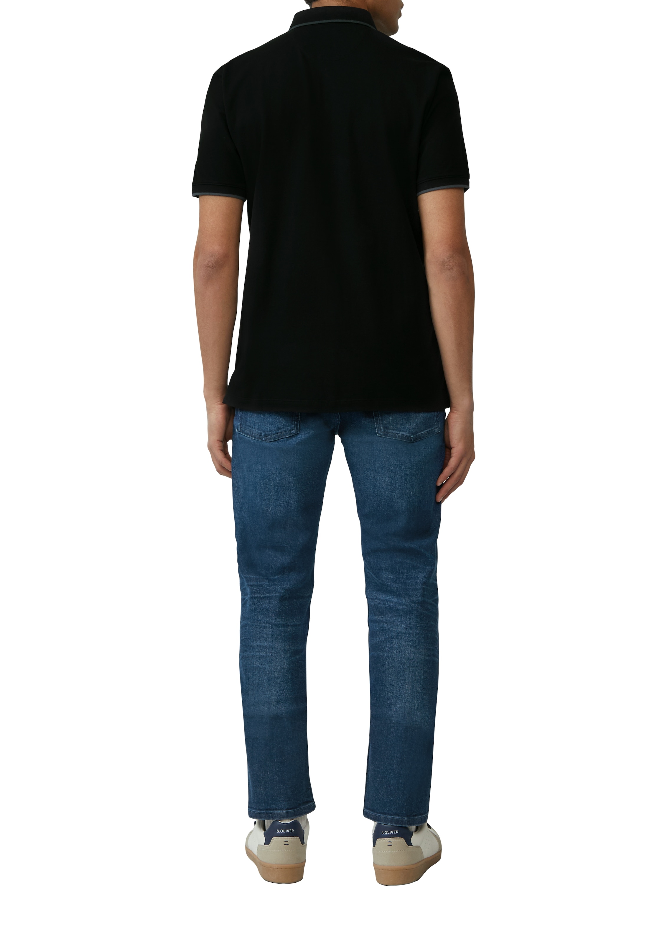s.Oliver Poloshirt, mit Kontrast-Details