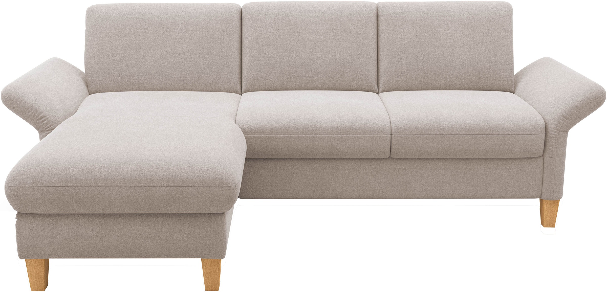 Home affaire Ecksofa "Rochelle, L-Form", wahlweise mit Armteilverstellung, günstig online kaufen