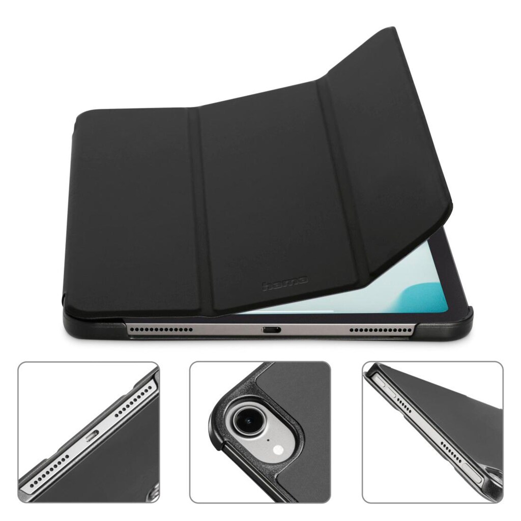 Hama Tablet-Hülle »Tablet-Case "Fold" für Apple iPad mini 8.3" (6. Gen./2021), Schwarz«