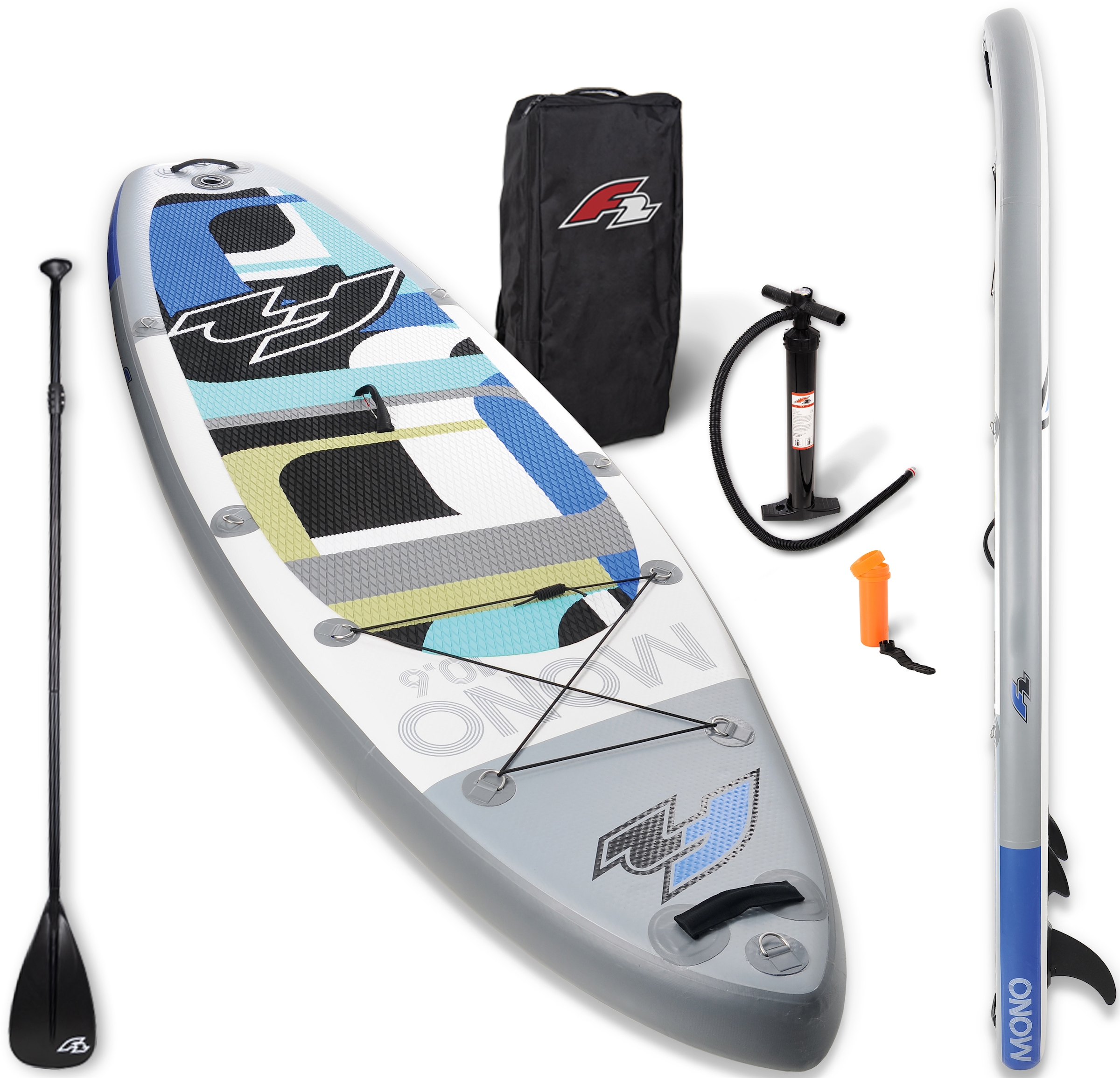 F2 SUP-Board »Mono inkl. Carbonpaddel«, (mit Paddel)
