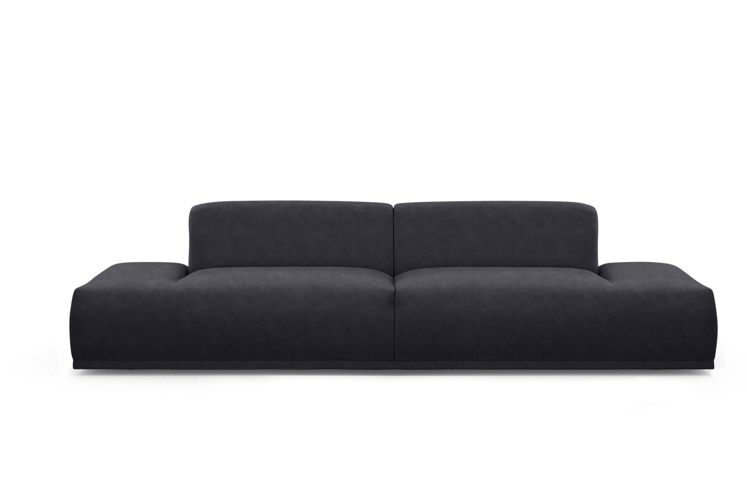 TRENDMANUFAKTUR Big-Sofa »Braga, toller Sitzkomfort, Designsofa«, in moderner Optik, mit hochwertigem Kaltschaum