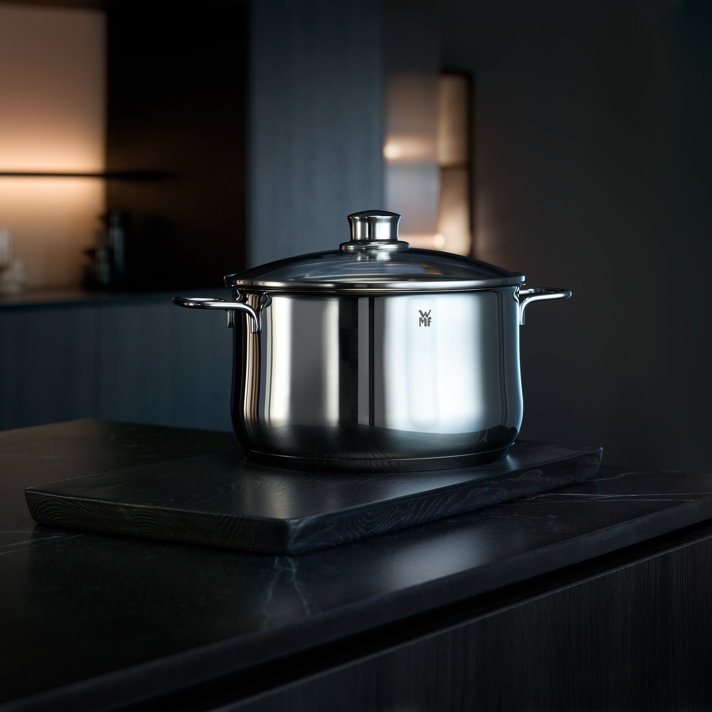 WMF Topf-Set »Diadem Plus« Set, 15 Stk. tlg. Cromargan® Edelstahl Rostfrei günstig online kaufen