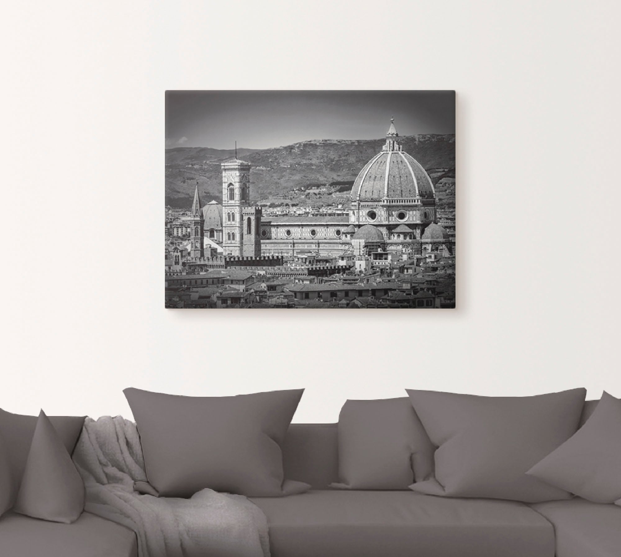 Artland Leinwandbild »Florenz Piazzale Michelangelo«, Italien, (1 St.), auf günstig online kaufen