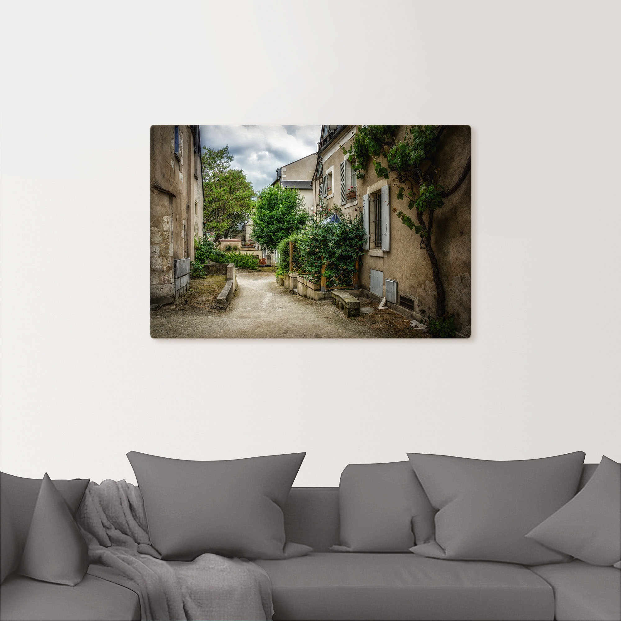 Artland Wandbild »Dorf in der Bretagne - Frankreich« Frankreich 1 Stk. tlg. günstig online kaufen