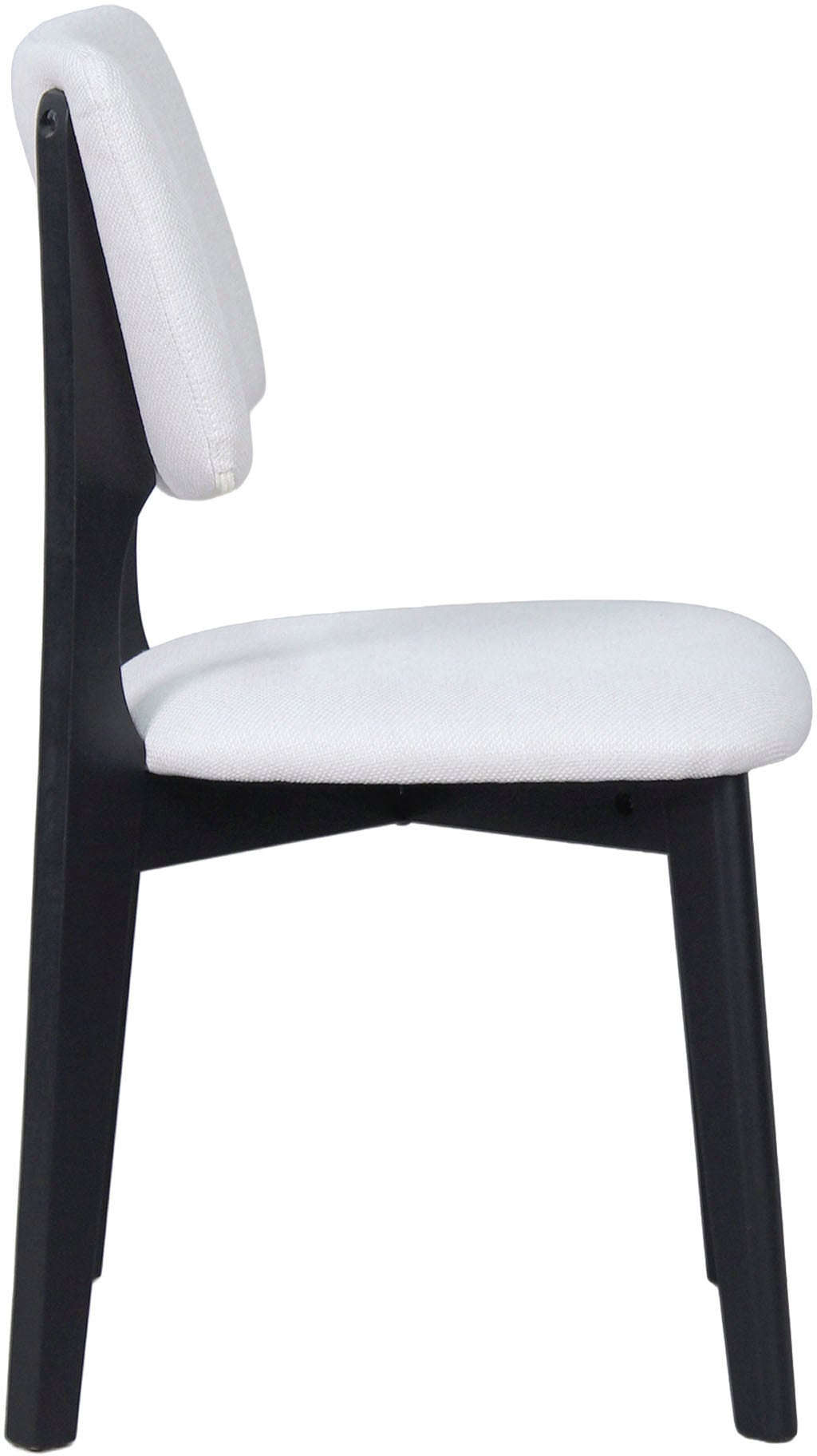 byLIVING Esszimmerstuhl »Elsa« (Set) 2 Stk.modern gemütlicher Massiv - Holzstuhl mit hochwertigem Webstoffpolster