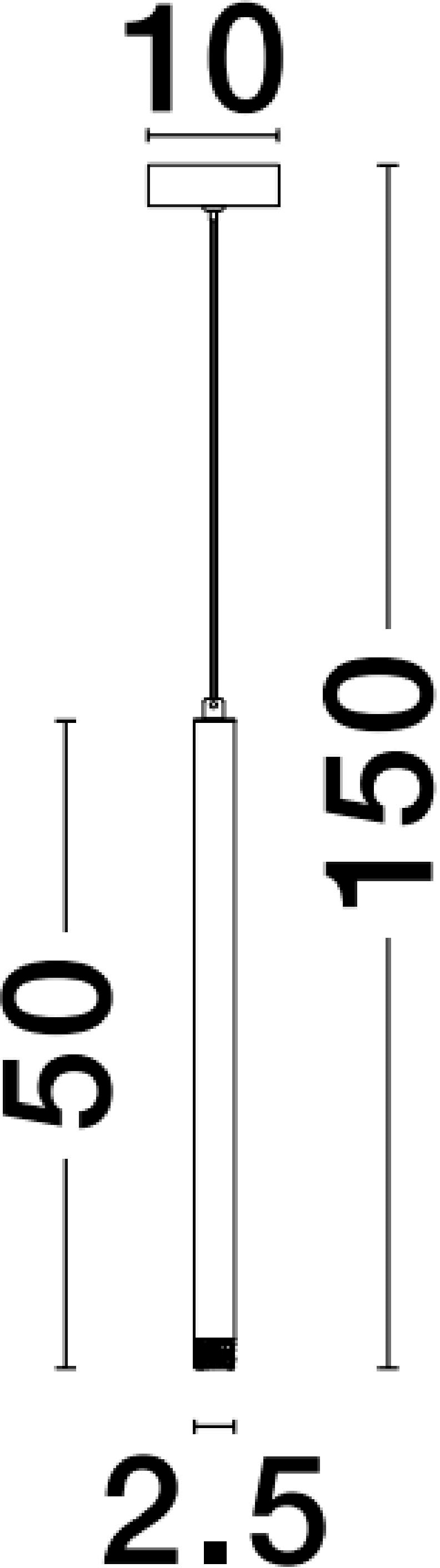 Nova Luce LED-Hängeleuchte »TRIMLE« LED-Modul 1 Stk. Warmweiß