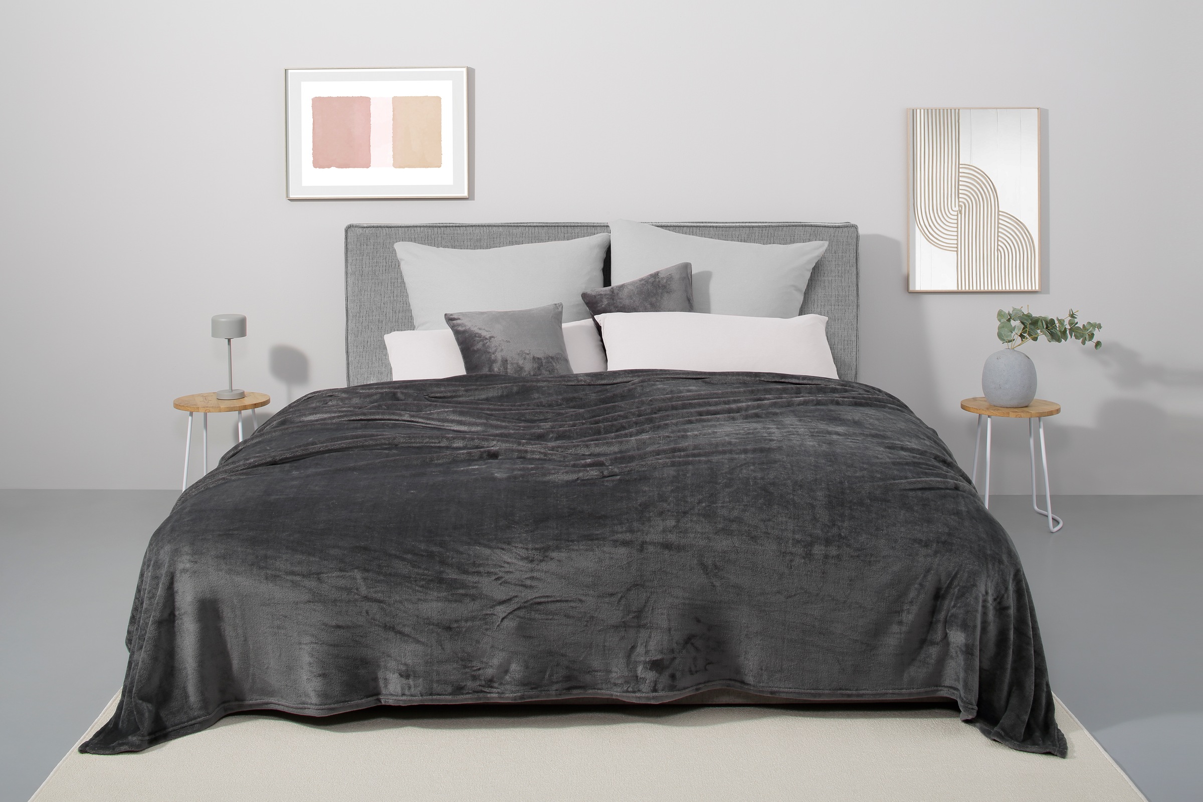 my home Tagesdecke »Desner3«, mit Cashmere-Touch, viele Farben erhältlich, günstig online kaufen