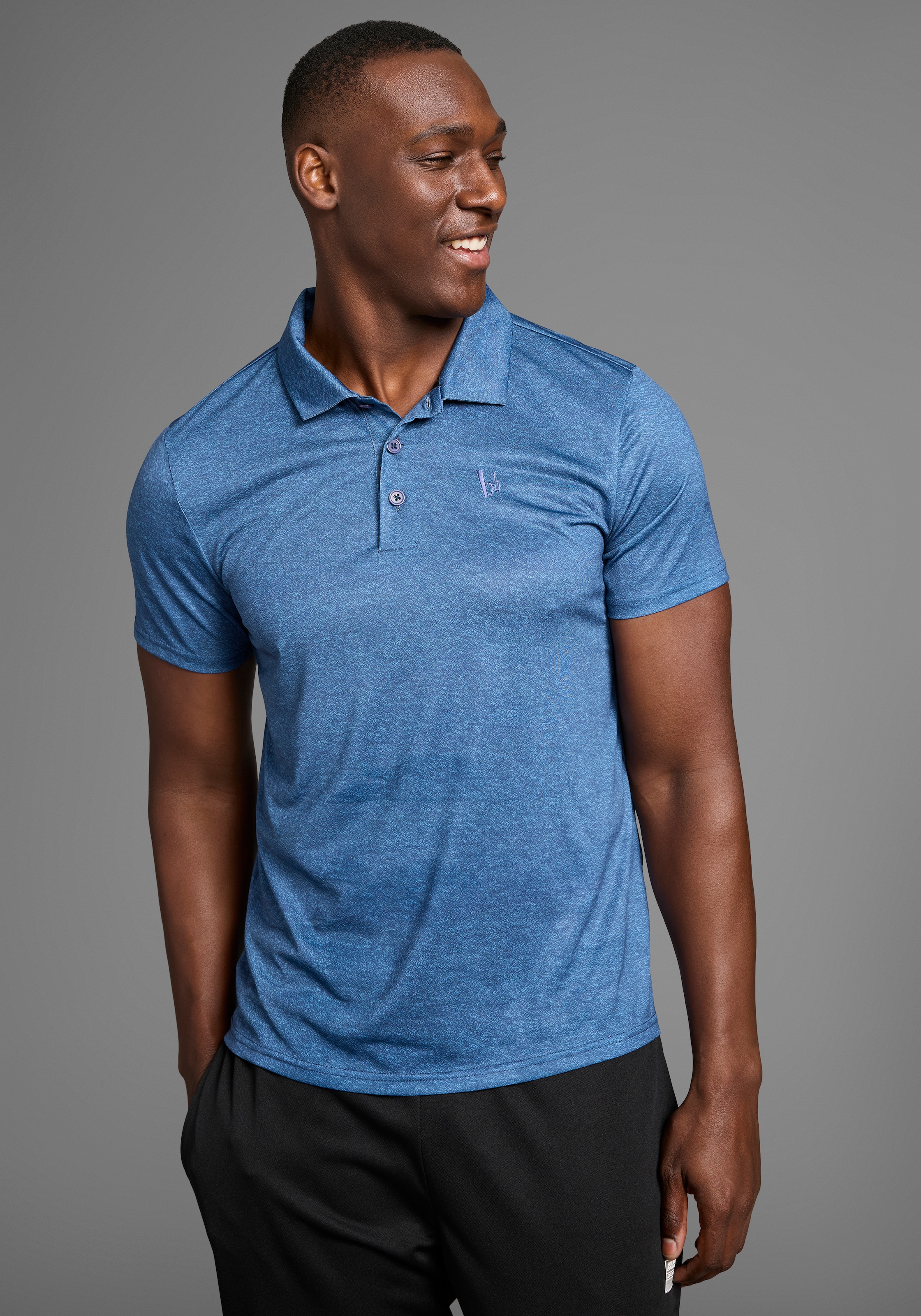 Bruno Banani Poloshirt, Poloshirt aus Quick Dry T-Shirt-Ware