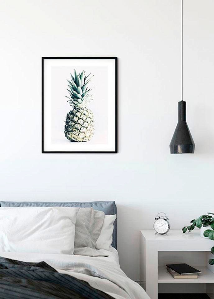 Komar Bild »Pineapple«, Obst, (1 St.), Wandbild zur Dekoration - ohne Rahmen