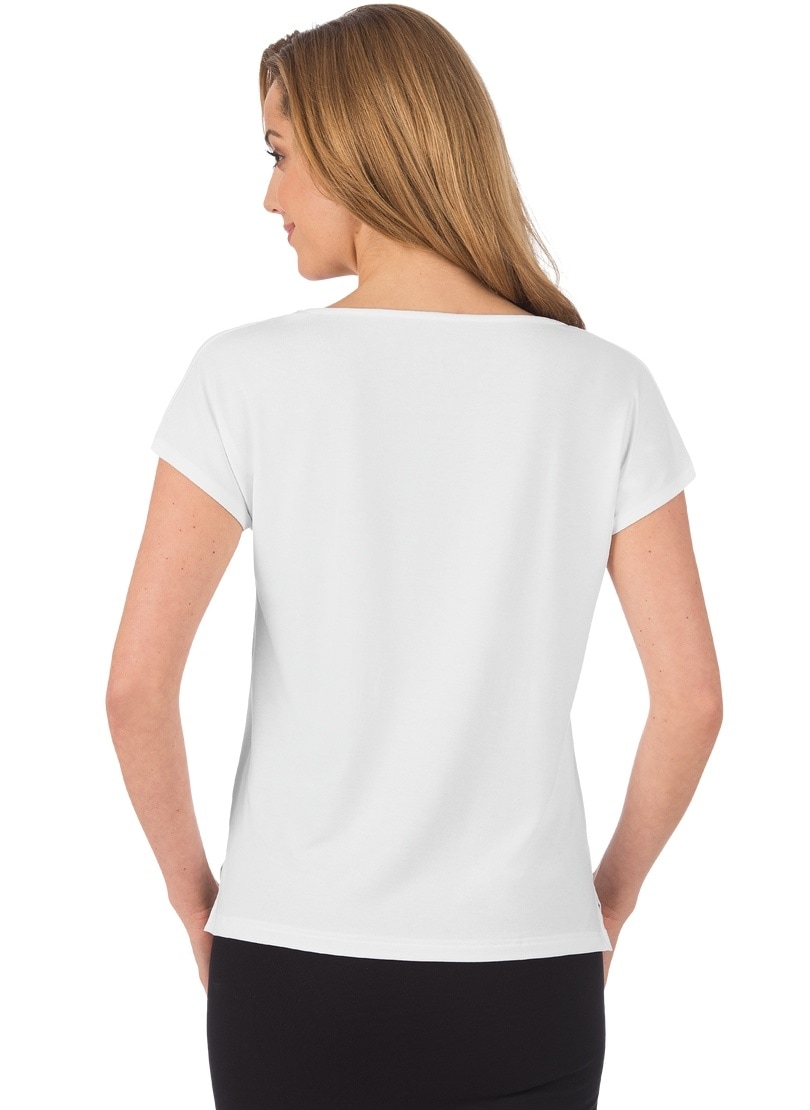 Trigema T-Shirt »TRIGEMA T-Shirt aus Viskose« online bei
