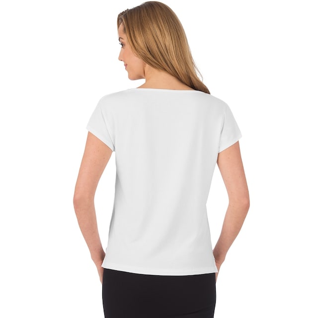 Trigema T-Shirt »TRIGEMA T-Shirt aus Viskose« online bei