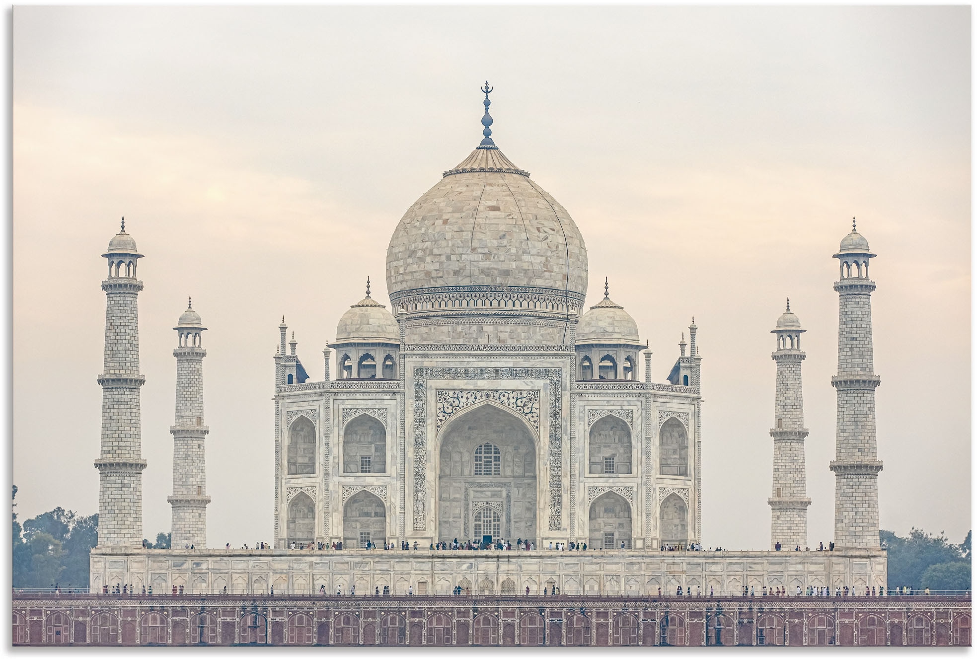 Artland Wandbild »Taj Mahal« Gebäude 1 Stk. tlg. als Alubild, Outdoorbild, günstig online kaufen