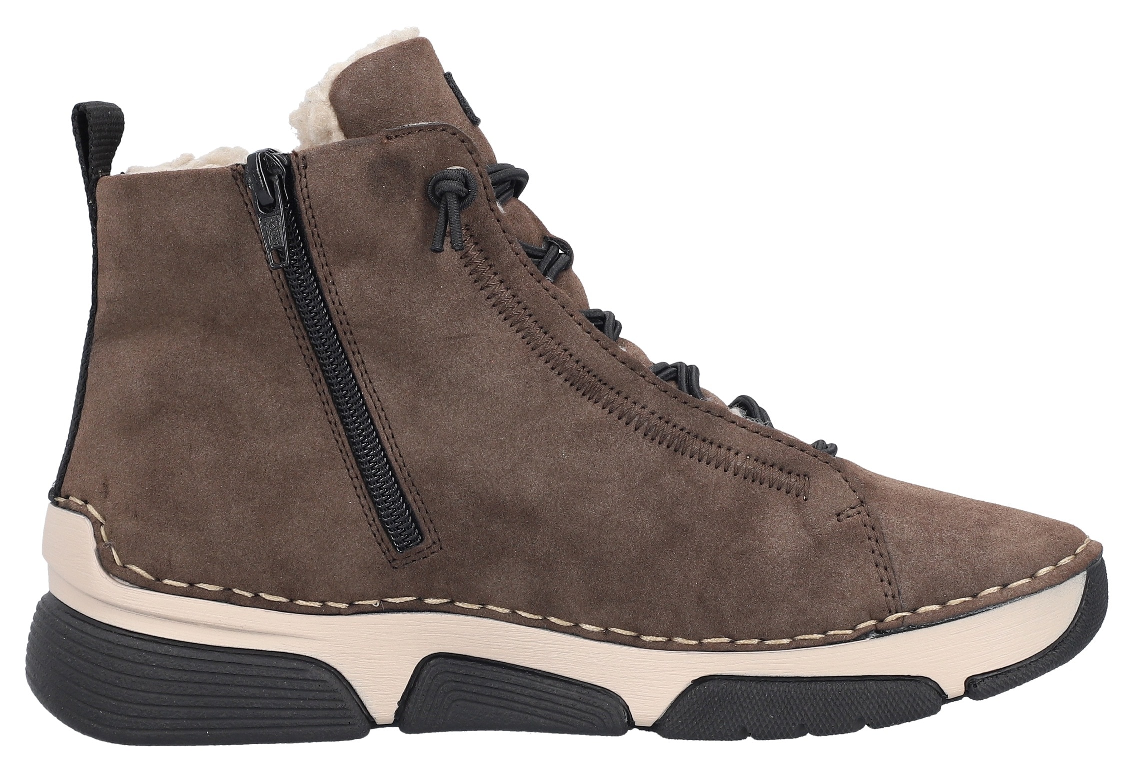 Rieker Winterboots  , Winterstiefelette, Outdoorboots, Warmfutter, mit Innenreißverschluss