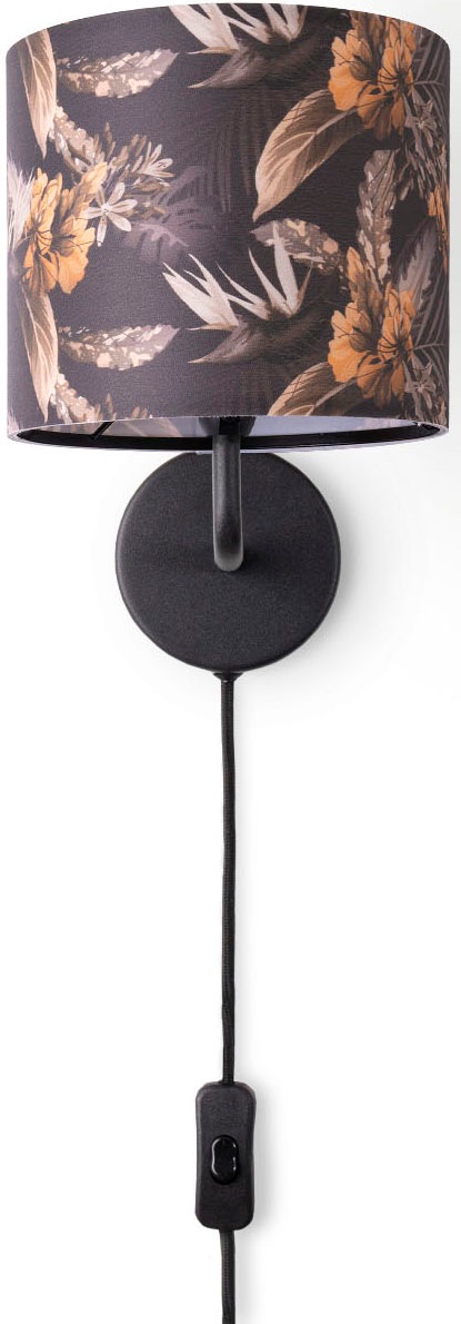 Paco Home Wandleuchte »Luca Flower«, Leuchtmittel E14   ohne Leuchtmittel, günstig online kaufen