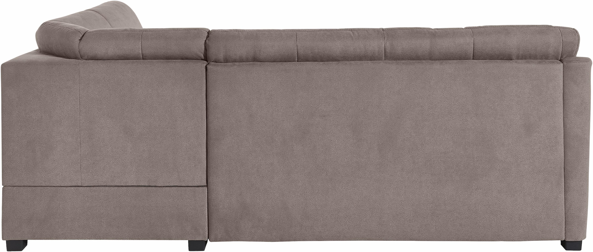 sit&more Ecksofa »Pandora L-Form«, wahlweise mit Bettfunktion und Bettkasten