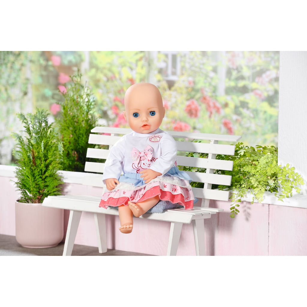 Baby Annabell Puppenkleidung »Outfit Rock, 43 cm«, mit Kleiderbügel