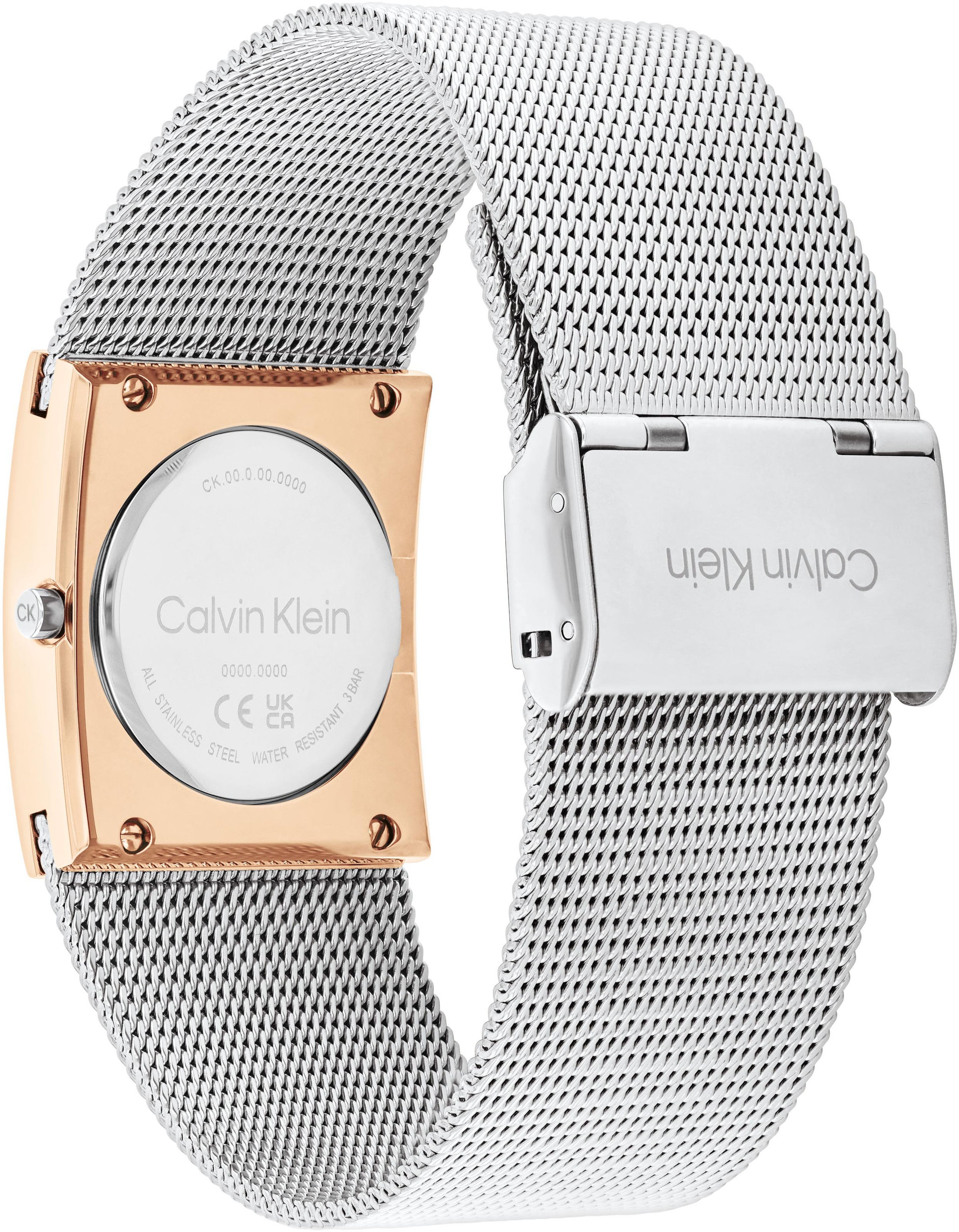 Calvin Klein Quarzuhr »CK PULSE 26 mm«, Armbanduhr, Damenuhr, analog, Edelstahlarmband