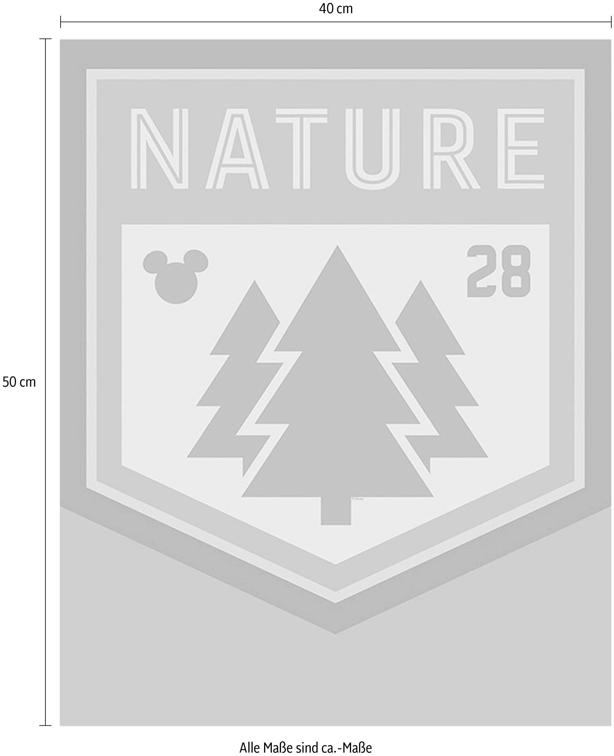 Komar Bild »Mickey Mouse Nature«, Disney, (1 St.), Wandbild zur Dekoration im Kinderzimmer - ohne Rahmen