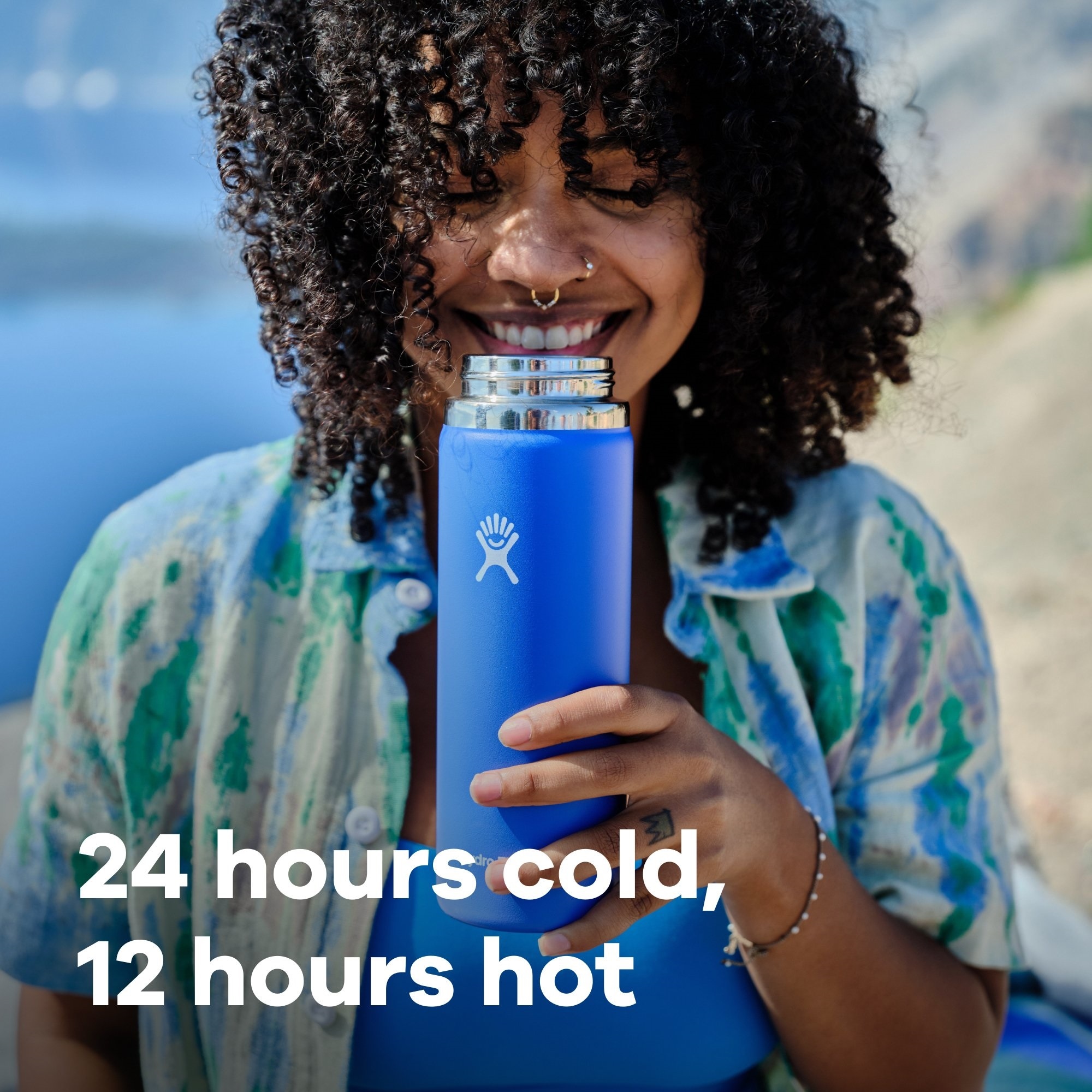Hydro Flask Isolierflasche »32 Oz Wide Flex Cap«, (1 tlg.), TempShield®️ doppelwandige Vakuumisolierung