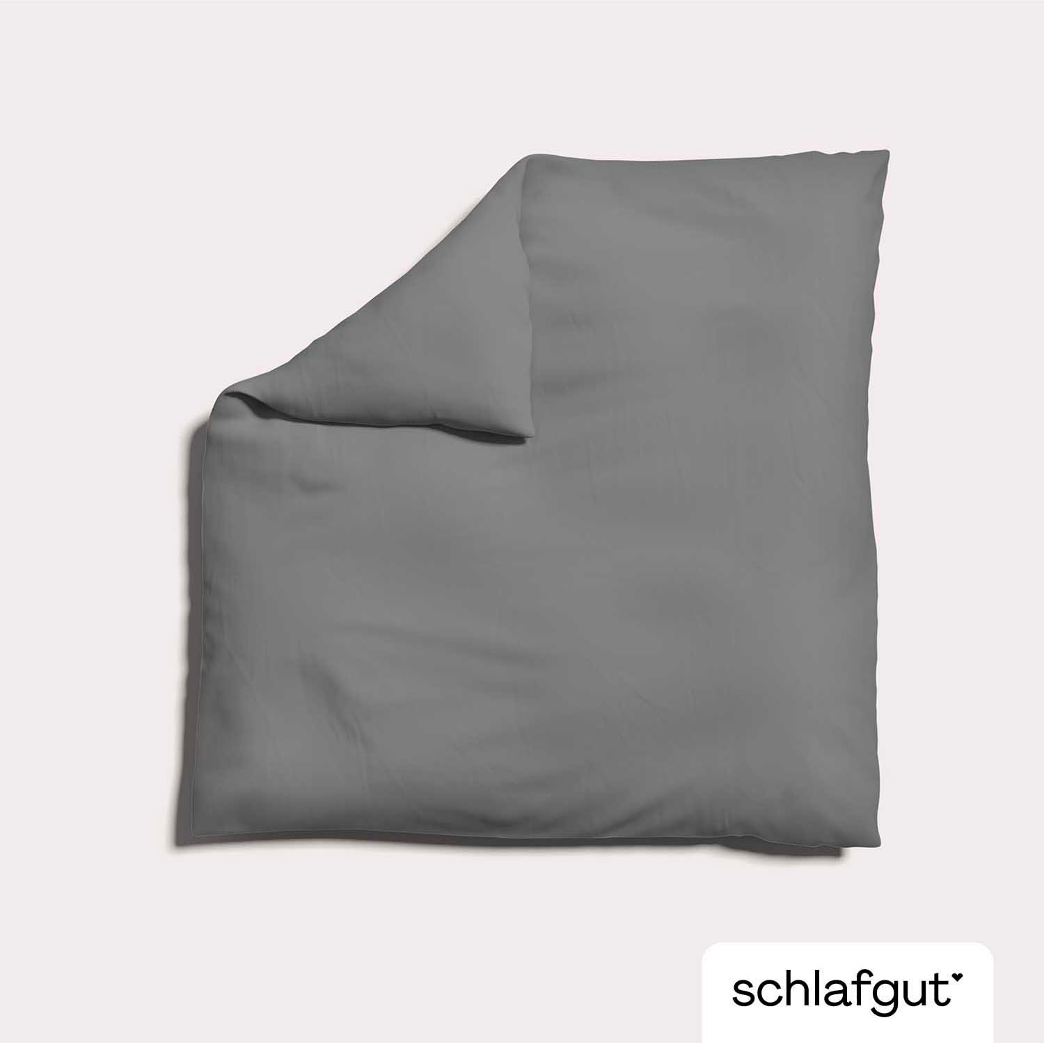 Schlafgut Bettbezug »Woven Satin«, (1 St.), besonders dicht gewebt, Mix & Match: passender Kissenbezug erhältlich
