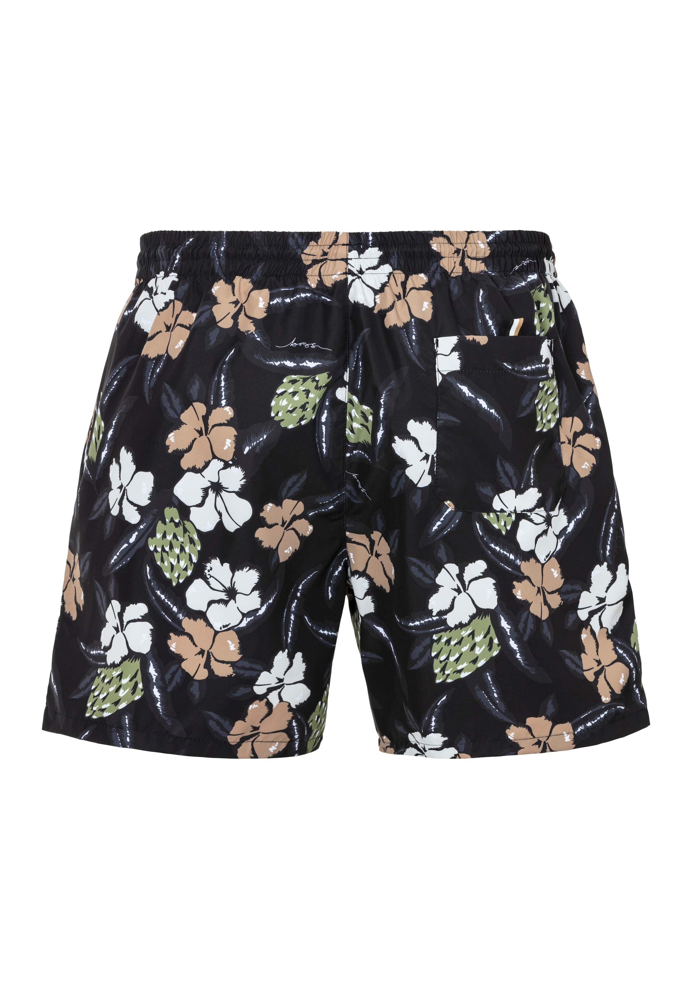 BOSS Badeshorts »Piranha«, mit buntem Alloverdruck