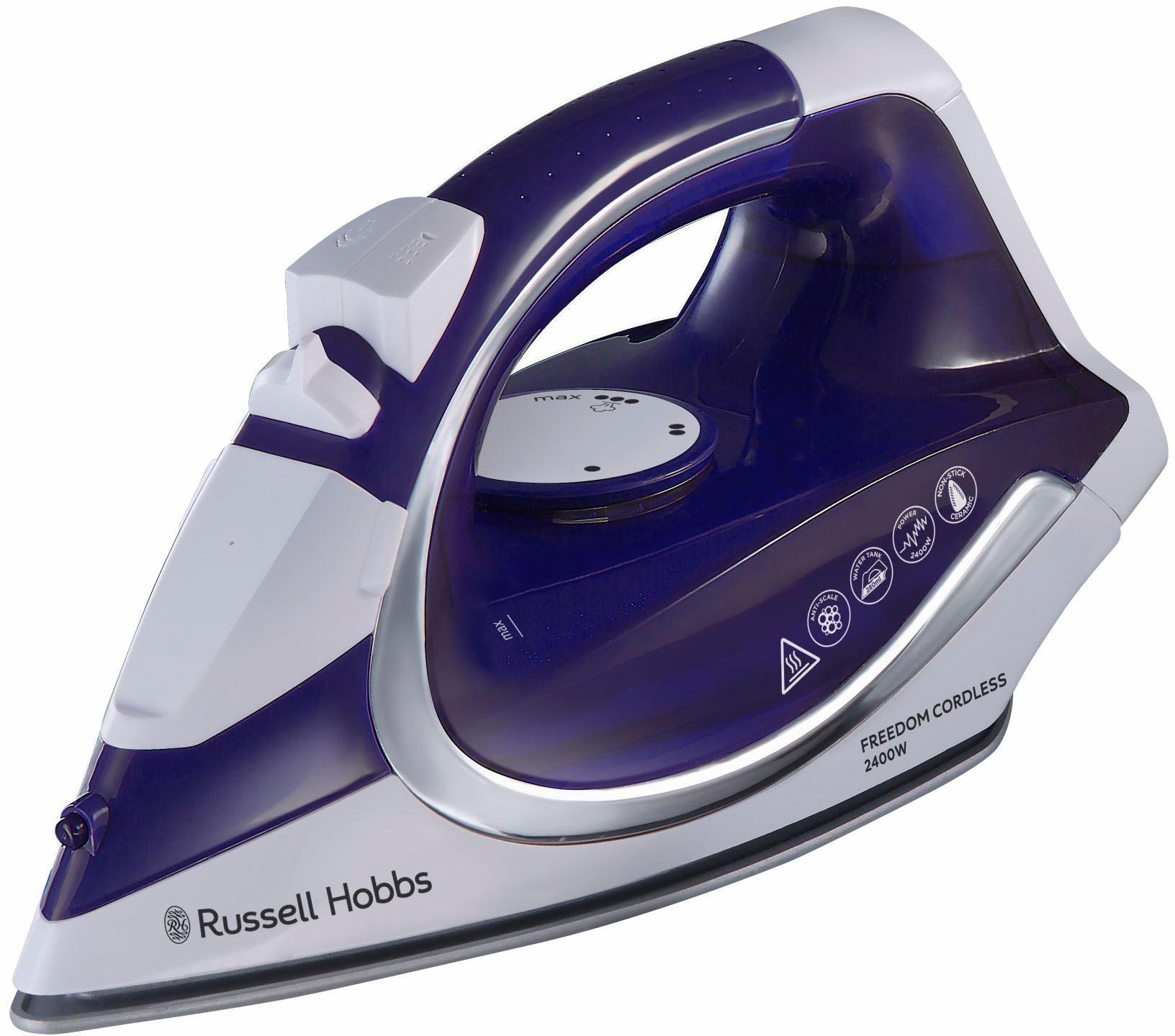 Russell Hobbs Dampfbügelautomat lila weiß Kunststoff B/H/L: ca. 18,6x17,5x3 günstig online kaufen