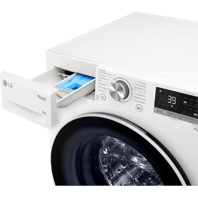 LG Waschmaschine »F4WV5080«, F4WV5080, 8 kg, 1400 U/min, Steam-Funktion  kaufen