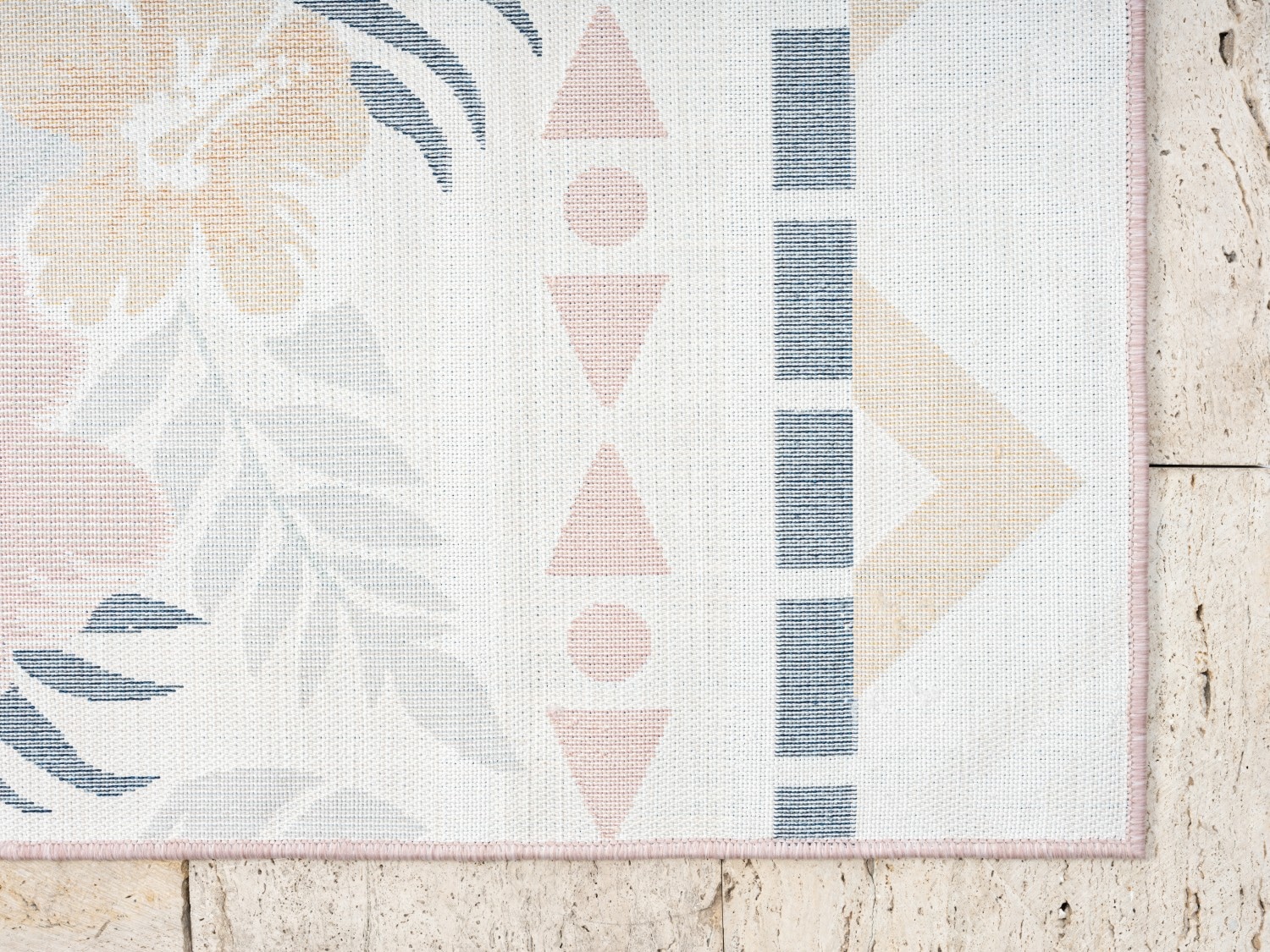 Myflair Möbel & Accessoires Teppich »Lotus Lagerräumung«, rechteckig, 8 mm Höhe, florales Design, Blumen Motiv, Outdoor geeignet, Balkon, Terrasse