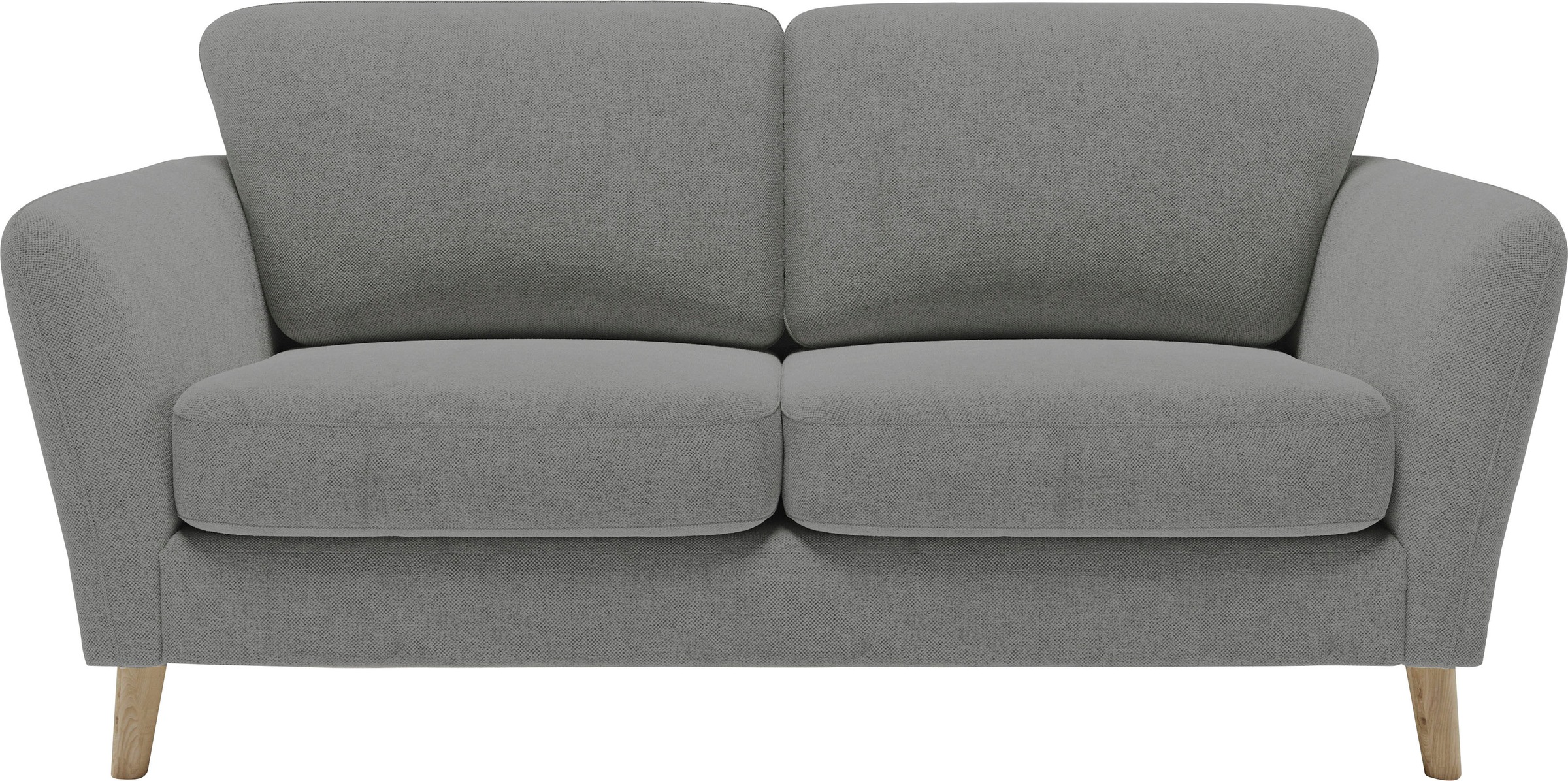 Home affaire 2-Sitzer »MARSEILLE Sofa 170 cm«, mit Massivholzbeinen aus Eiche, verschiedene Bezüge und Farbvarianten