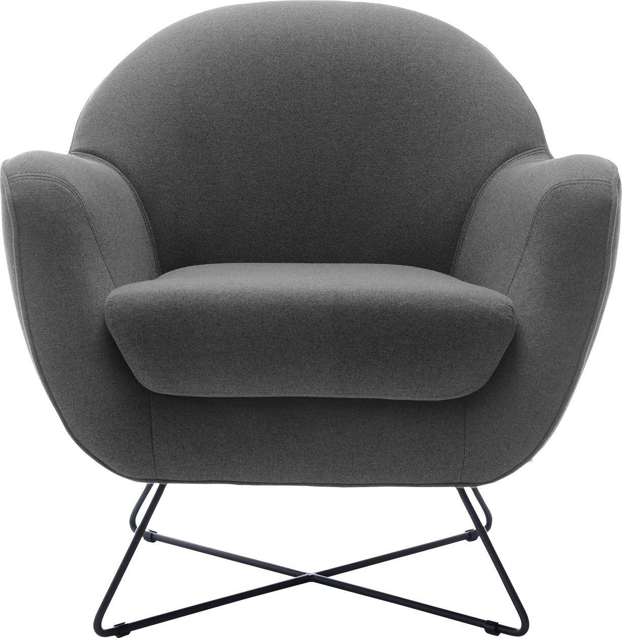 TRENDMANUFAKTUR Sessel »Evora, Loungesessel, Designsessel«, in zeitlosem St günstig online kaufen