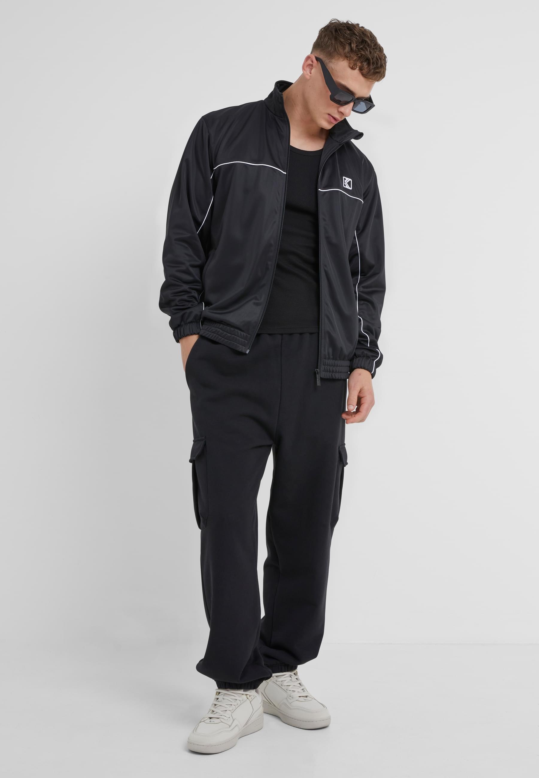 Karl Kani Collegejacke »Karl Kani Karl Kani Og Trackjacket« 1 Stk. tlg. ohne Kapuze