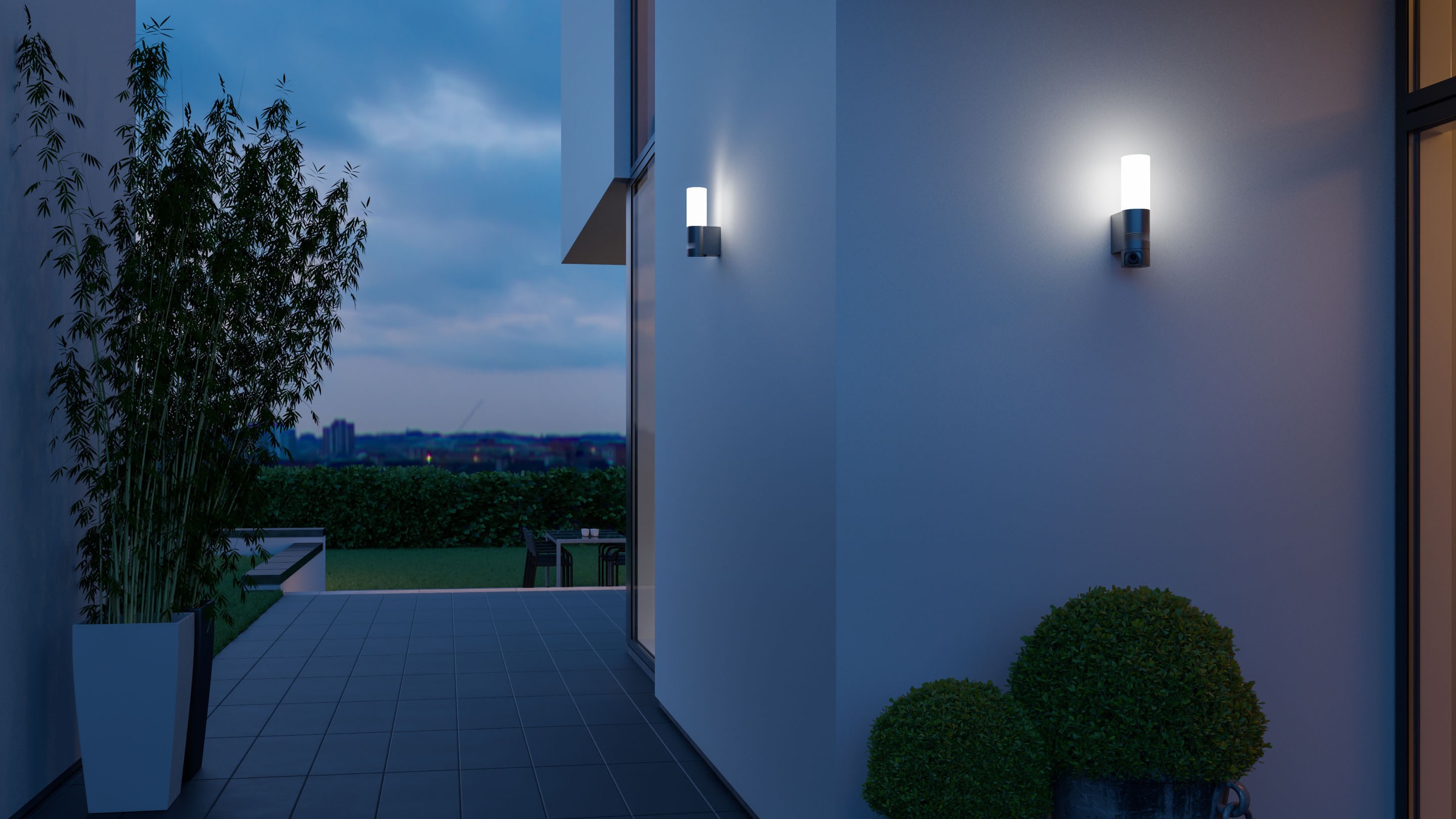 steinel LED Außen-Wandleuchte »L 605 S ANT«, 1 flammig, Leuchtmittel LED-Board | LED fest integriert