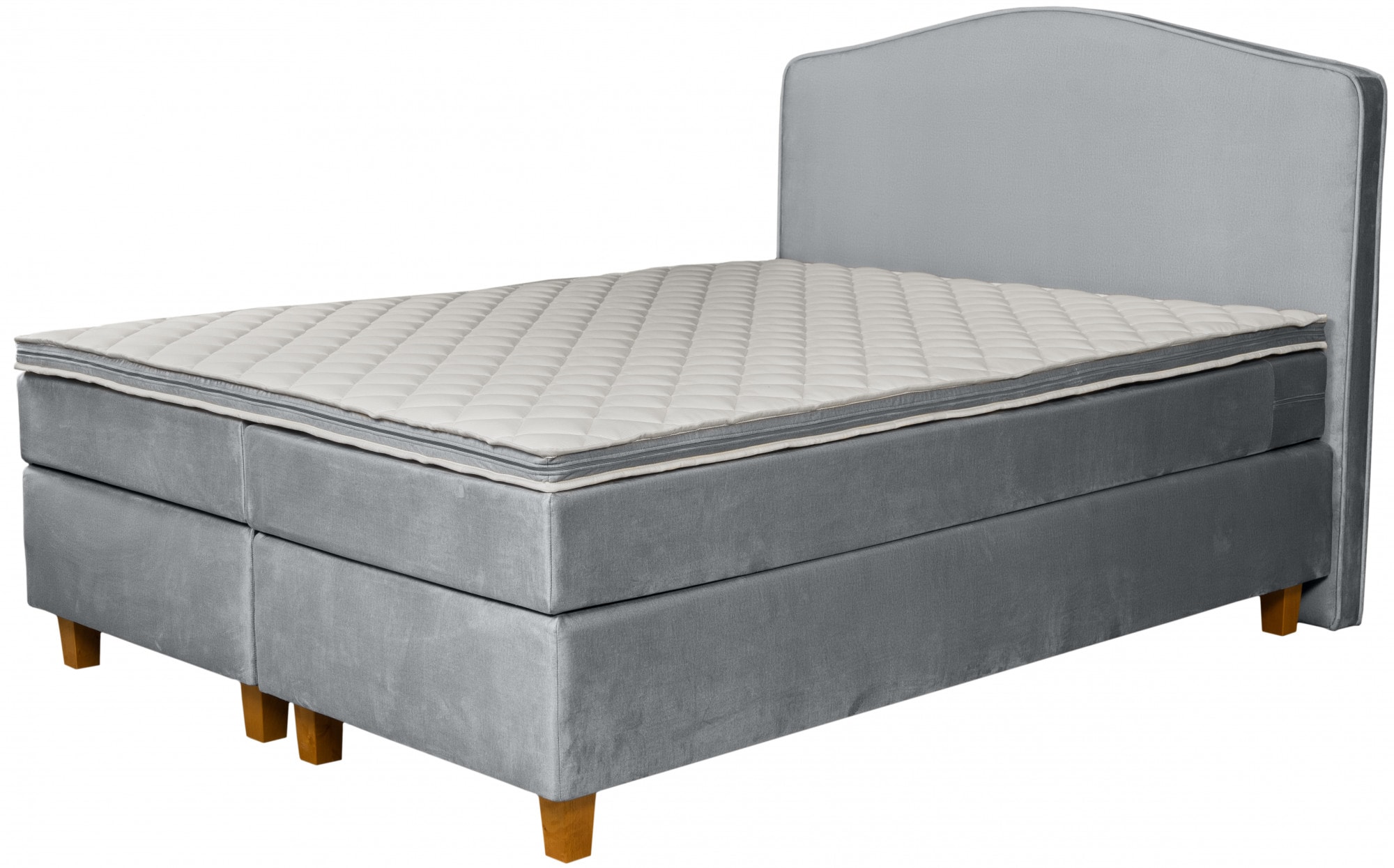 INOSIGN Boxspringbett »Jalma«, Füße aus massiver Birke ; Inkl. Topper