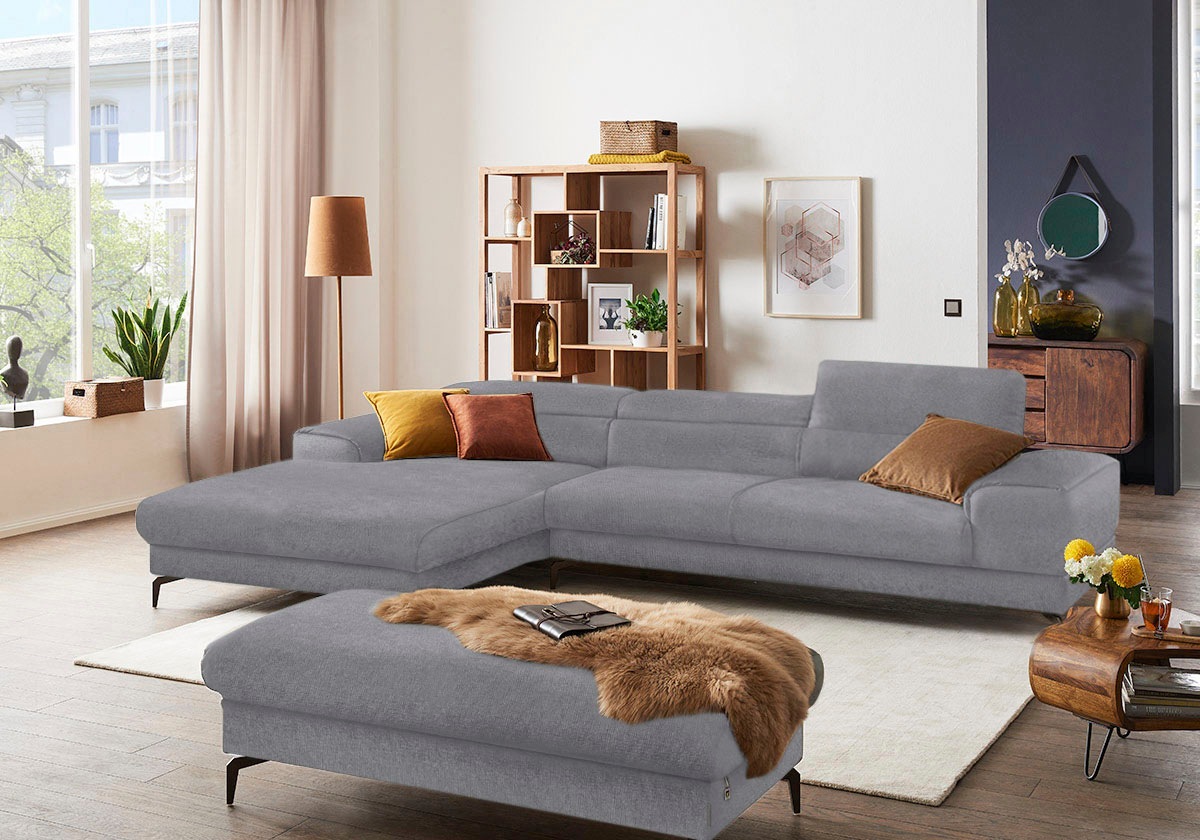 W.SCHILLIG Ecksofa »piedroo, Designsofa mit tollem Sitzkomfort, bequem und günstig online kaufen