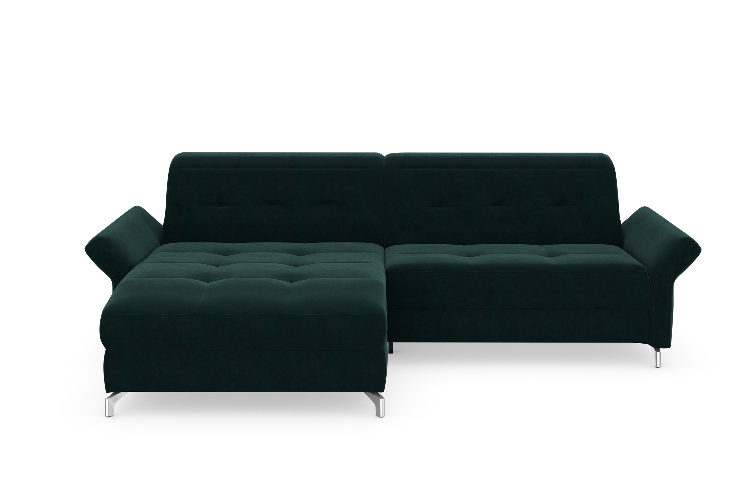 Home affaire Ecksofa »Maredo L-Form« Federkern, wahlweise auch mit Kopfteil günstig online kaufen