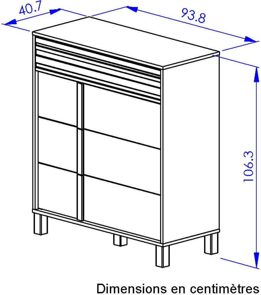 Gami Schlafzimmer-Set »ARIA« Set, 3 tlg. Ein sehr funktionaler Kleiderschrank