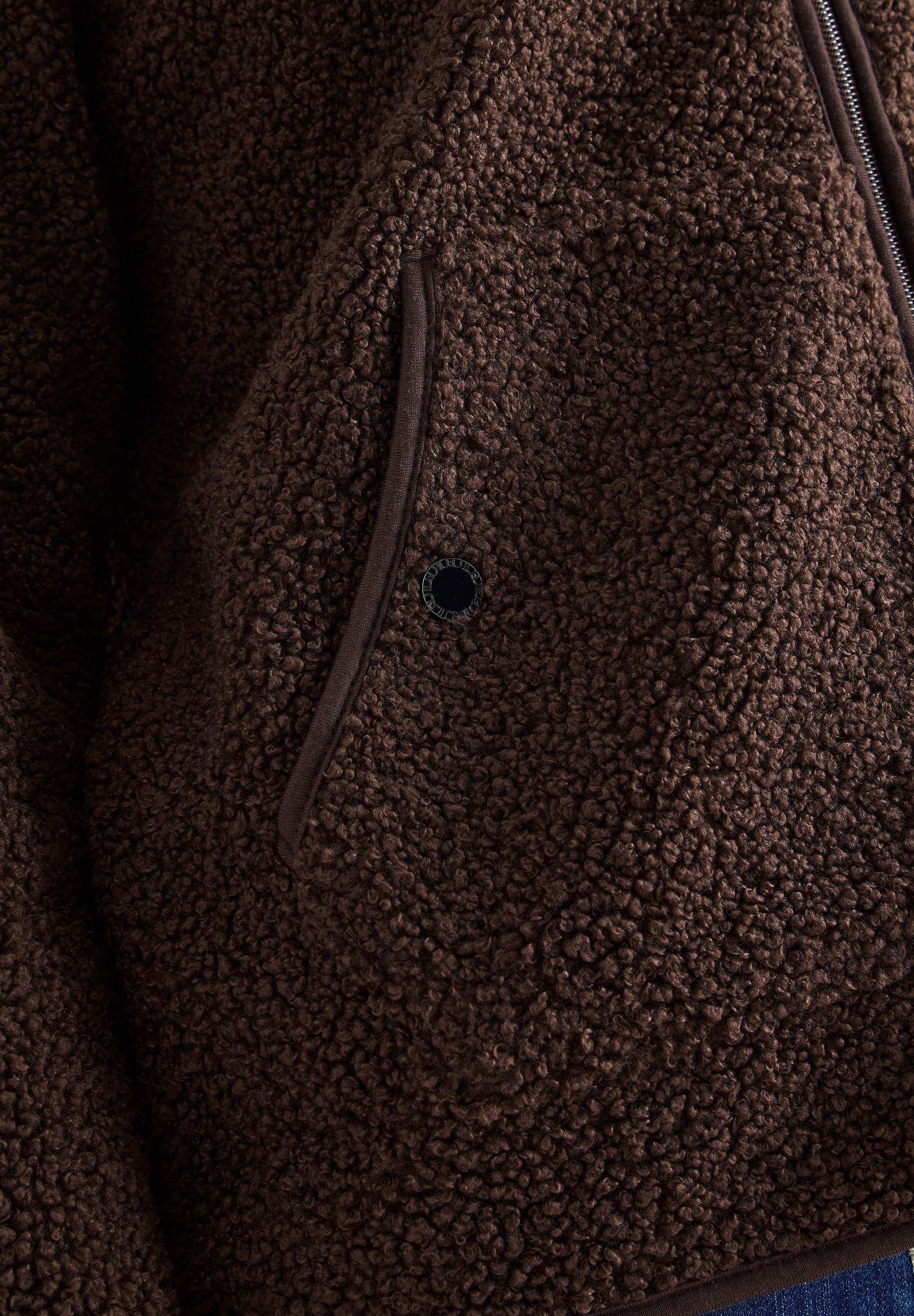 Cecil Sweatjacke mit Stehkragen